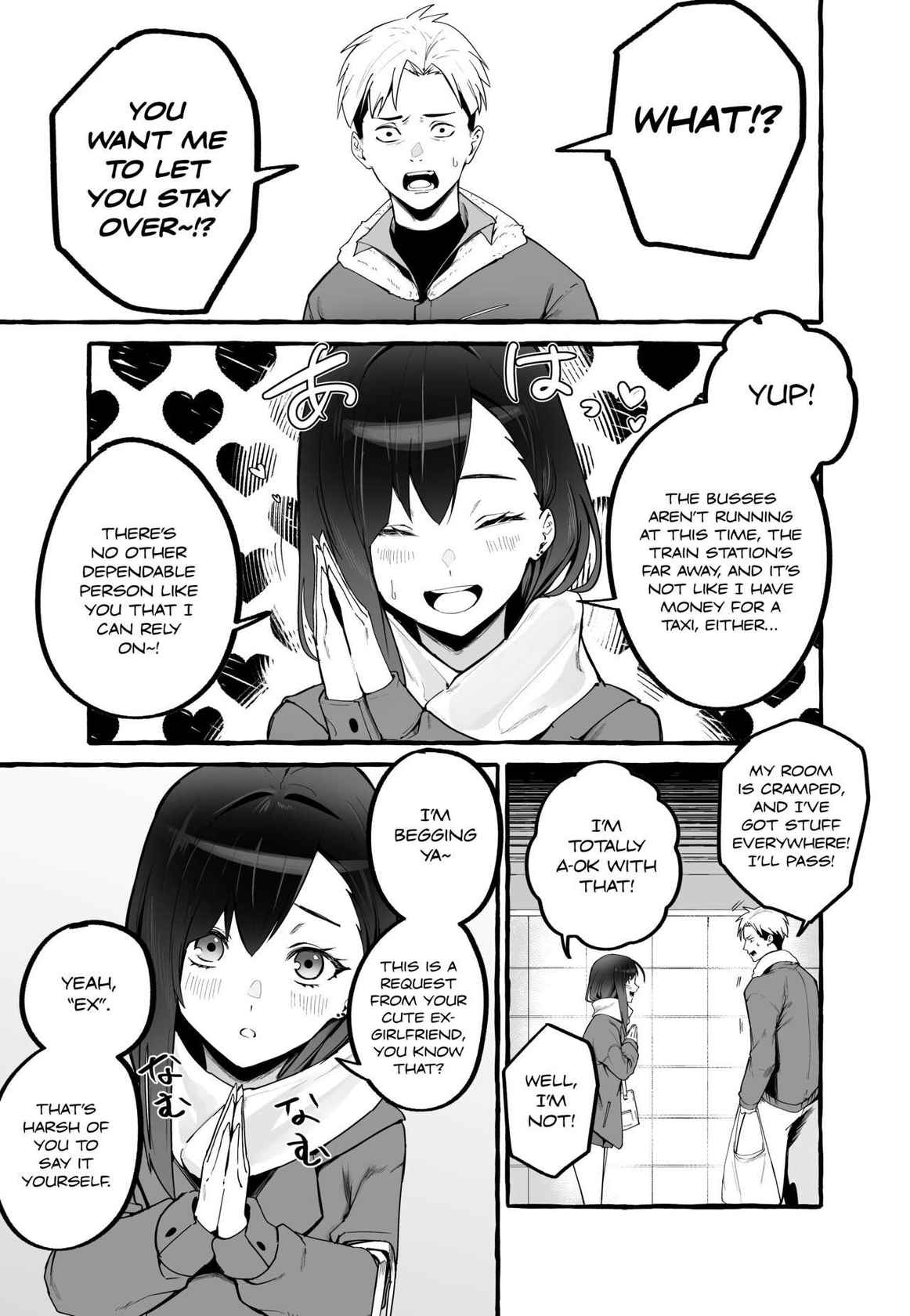 [Fuguta-ke] Kyonyuu Motokano o Tomete Agetara Orei ni Shiboritoraremakutta Hanashi. | A Story About How I Let My Busty Ex-Girlfriend Stay Over and Got Milked Dry in Return. [English] [Nisor]