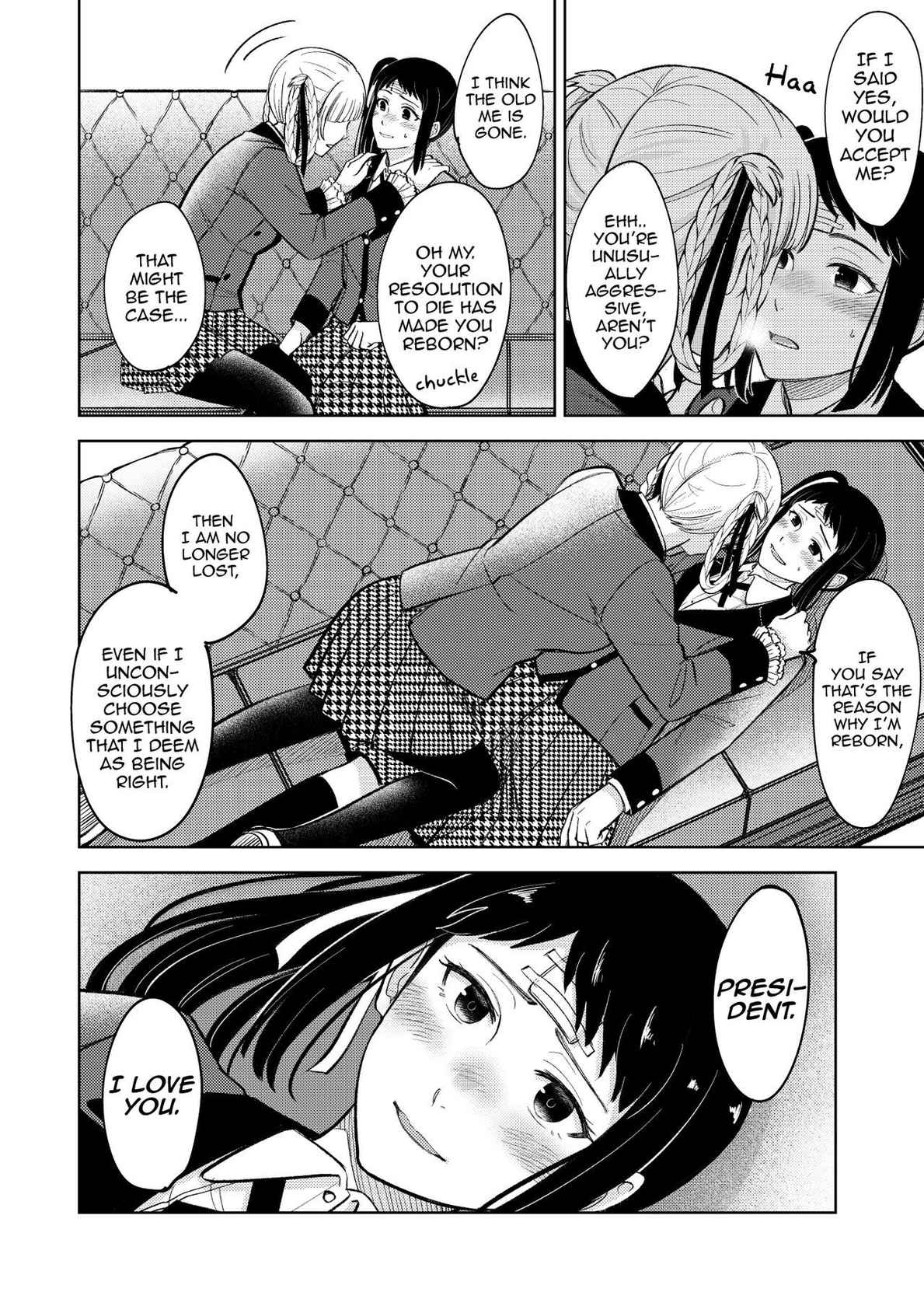 [Mushiyaki (Kanbayashi Makoto)] KiraSaya Manga (Kakegurui) [English] {WSDHANS}