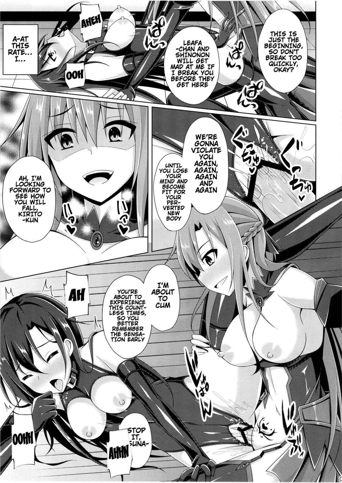 [Imitation Moon (Narumi Yuu)] Kuro no Kenshito Yobareta Ore wa mou nai... | There's Nothing Left Of Me From When I Was The Black Knight (Sword Art Online) [English] {Doujins.com} [Digital]