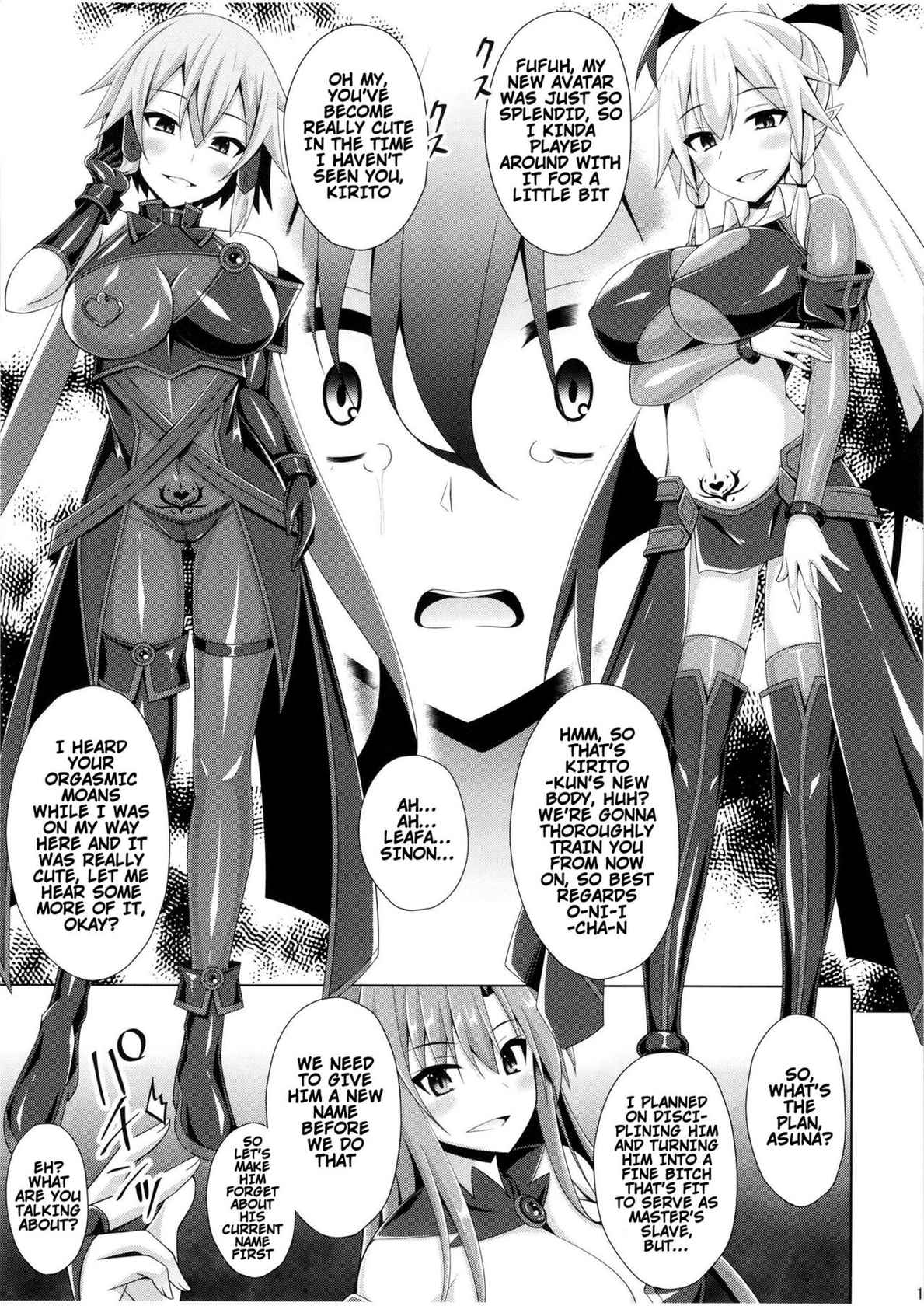 [Imitation Moon (Narumi Yuu)] Kuro no Kenshito Yobareta Ore wa mou nai... | There's Nothing Left Of Me From When I Was The Black Knight (Sword Art Online) [English] {Doujins.com} [Digital]