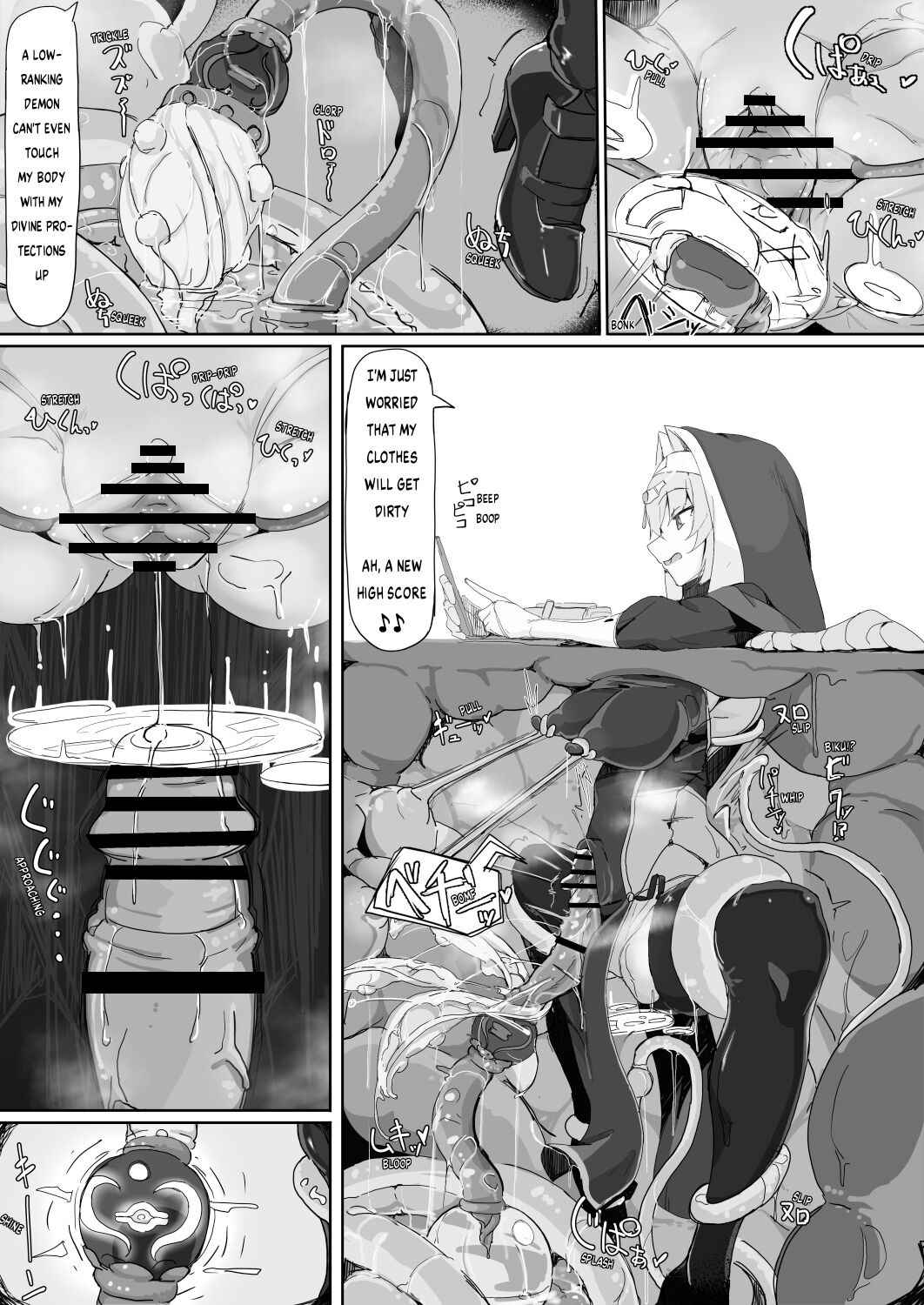 [Ichijikushirabe Shiki (Shirabe Shiki)] Teikyuu Zako Inma no Shokushu ga Fukai nanode Kankaku Shadan Mahou o Tenkai Shimashita wa!! | This Lowly Incubus Trap's Tentacles Felt Gross So I Cast Sensory Deprivation Magic On Myself!! [English]