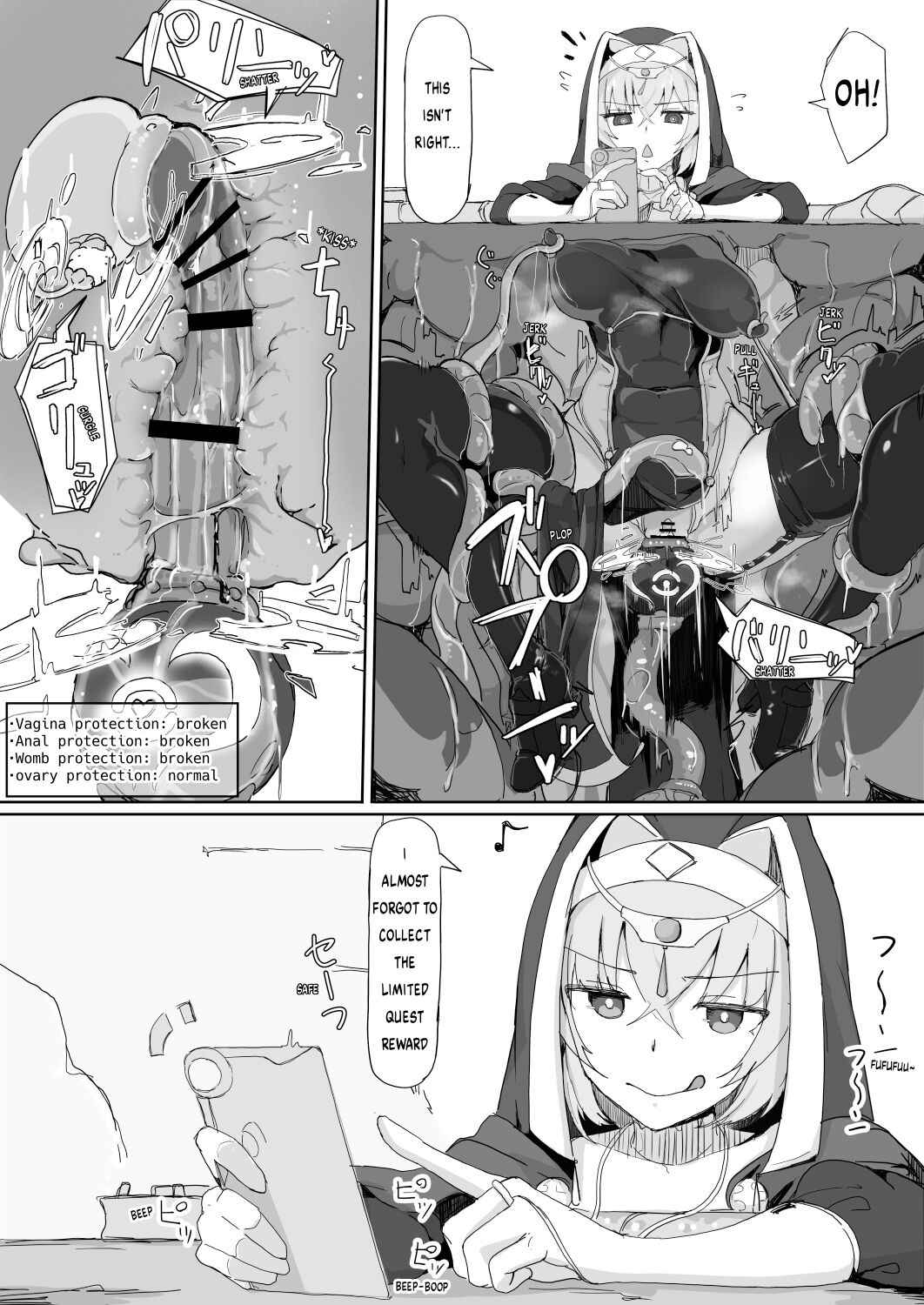 [Ichijikushirabe Shiki (Shirabe Shiki)] Teikyuu Zako Inma no Shokushu ga Fukai nanode Kankaku Shadan Mahou o Tenkai Shimashita wa!! | This Lowly Incubus Trap's Tentacles Felt Gross So I Cast Sensory Deprivation Magic On Myself!! [English]