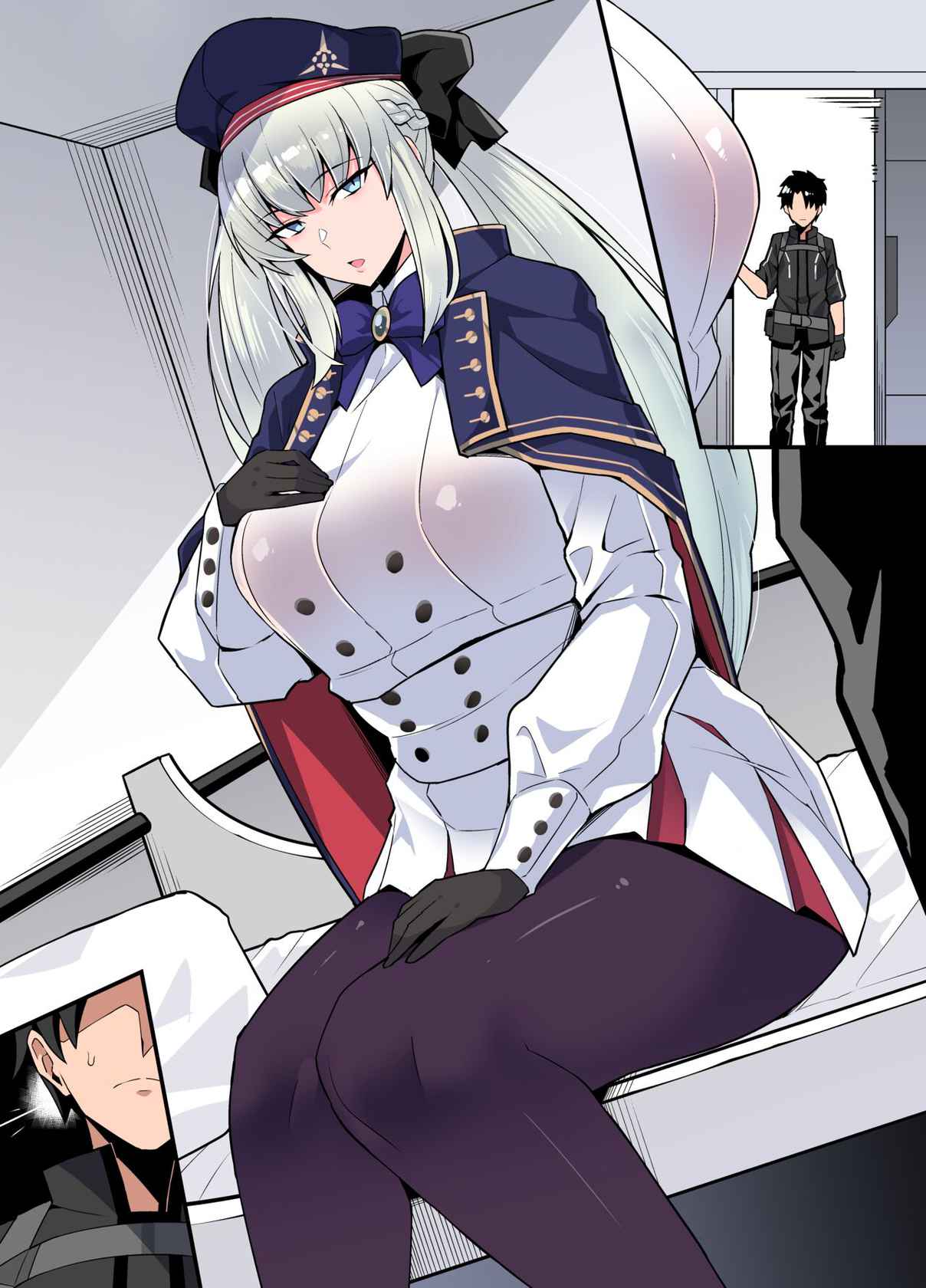 [Arimura Daikon] 有村大根 昔の制服を着るモルガン陛下 (FGO)