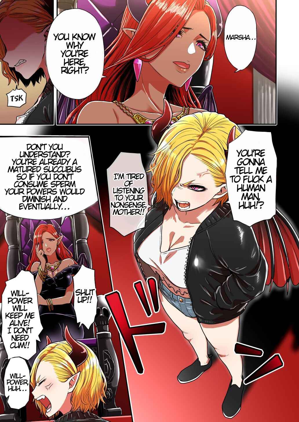 [Seibunkaken (Yanagida Fumita)] Junjou Yankee Succubus Marsha-chan ~Ningen-kai de Succubus Kenshuu~ [English]