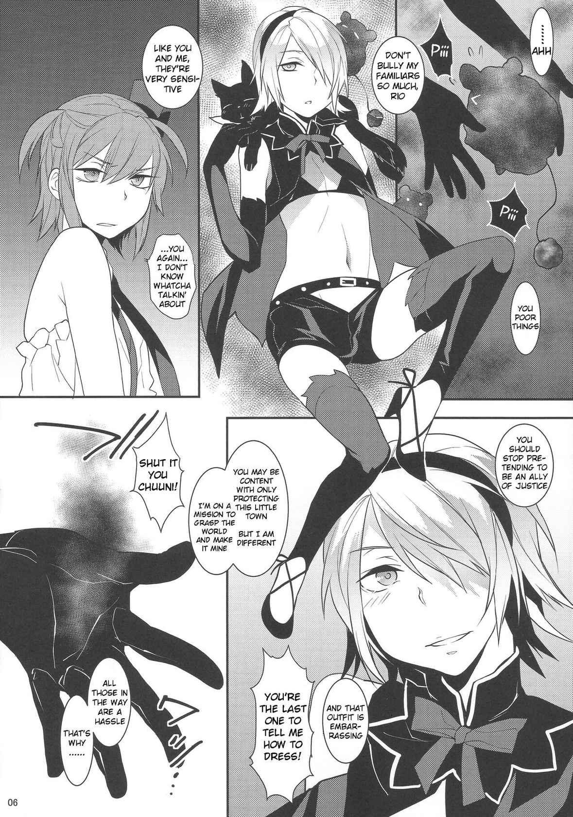 (C86) [Ash Wing (Makuro)] Mahou Josou Shounen Magical Rio 2 [English]