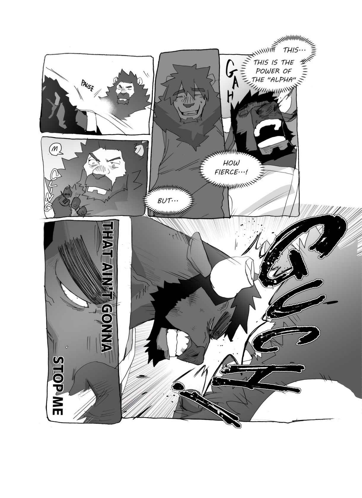 [Nomifuki] Bear Hug Battle (Vol. 6) - Love vs Blood (Chapter 1&2)