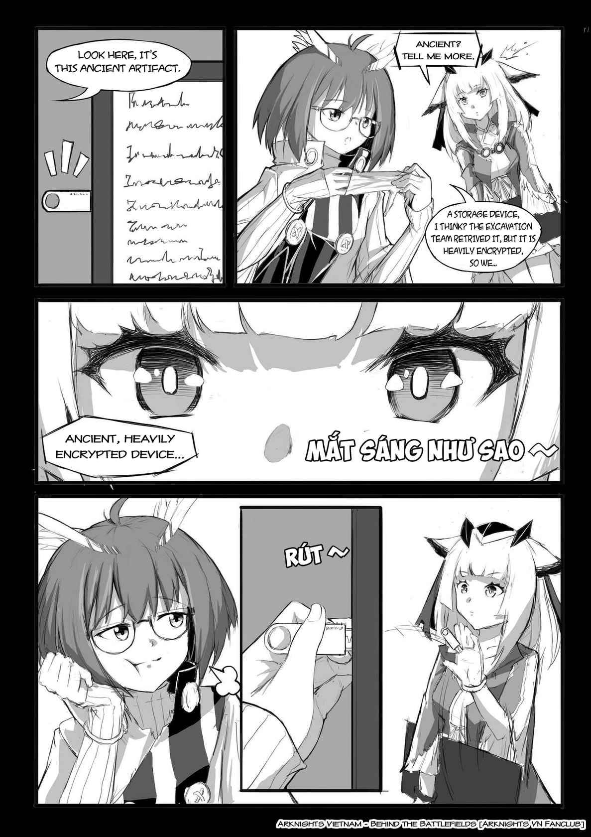 [saluky] The Story Where Ptilopsis Becomes A Very Little Girl [Arknights]