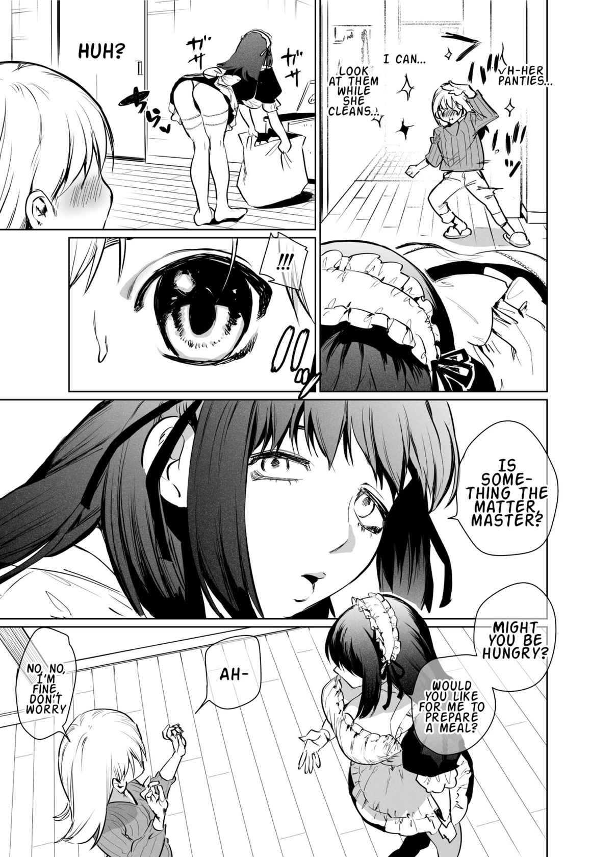 [Tosha Pink (Chimeda)] Futanari Maid no Ribon-chan [English] [Mr_Person]