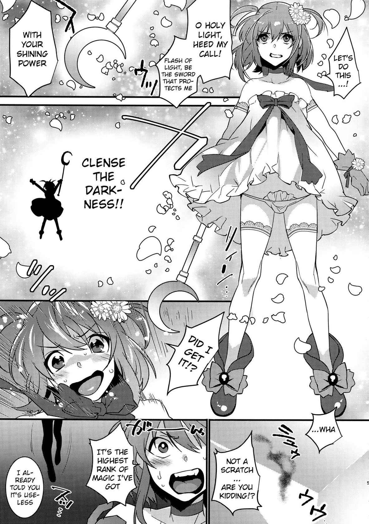 (C91) [Ash Wing (Makuro)] Mahou Josou Shounen Magical Rio 3 [English]