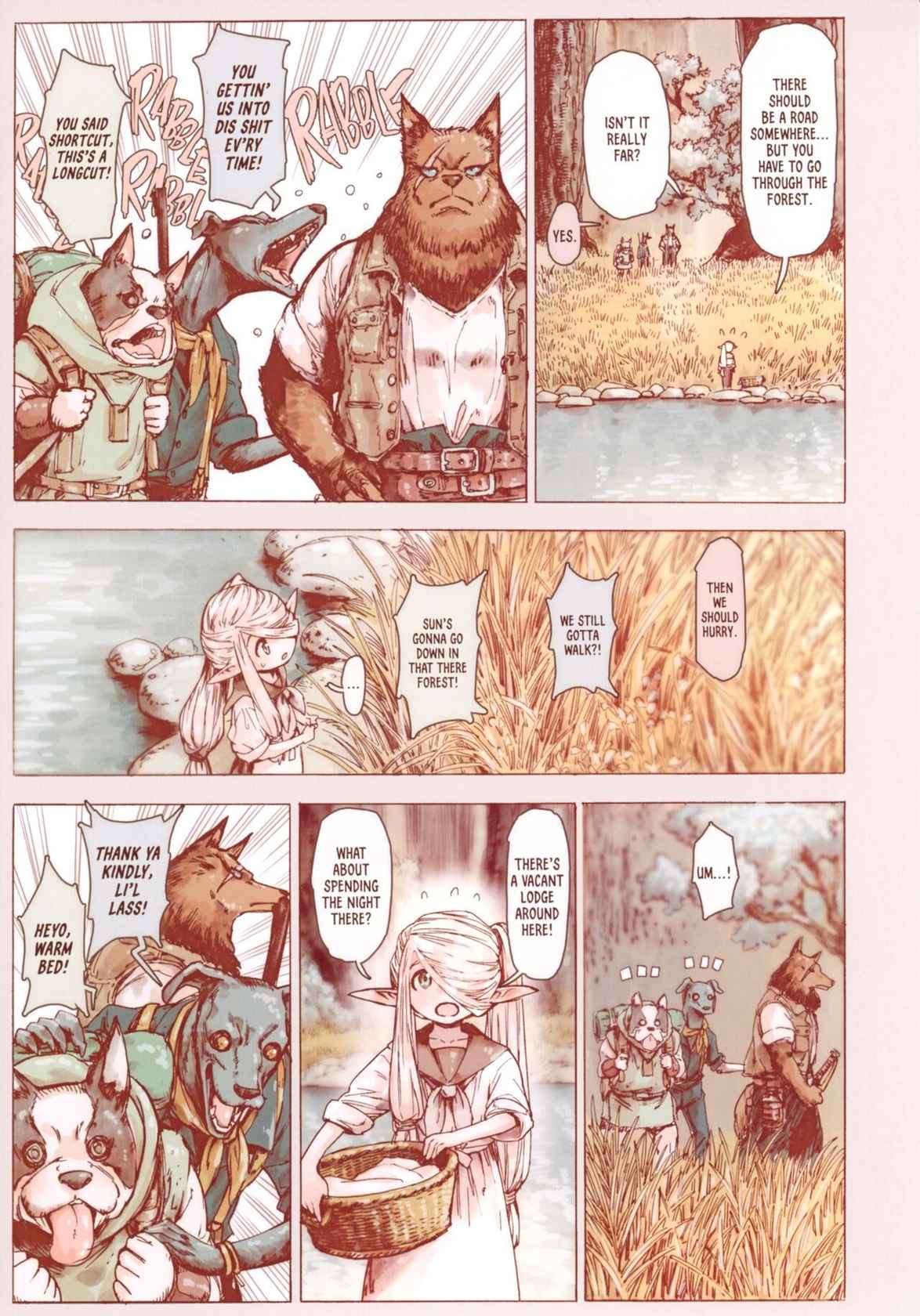 [Kyaradain] Chiisana Elf to Yaban na Juujin | The Little Elf and the Savage Beastmen [English] [J18] [Decensored]