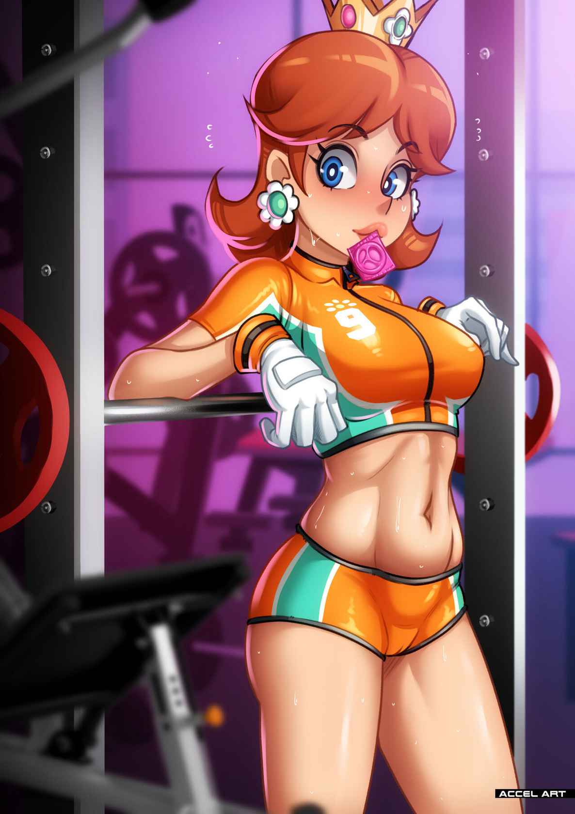 Waifu Cast Princess Daisy - Mario Strikers