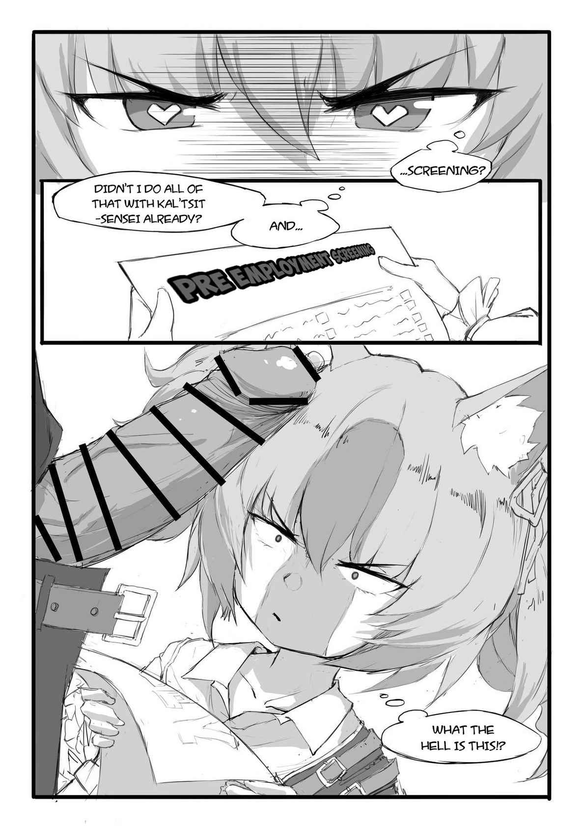 [saluky] Shamare's Pre Employment Screening [Arknights]