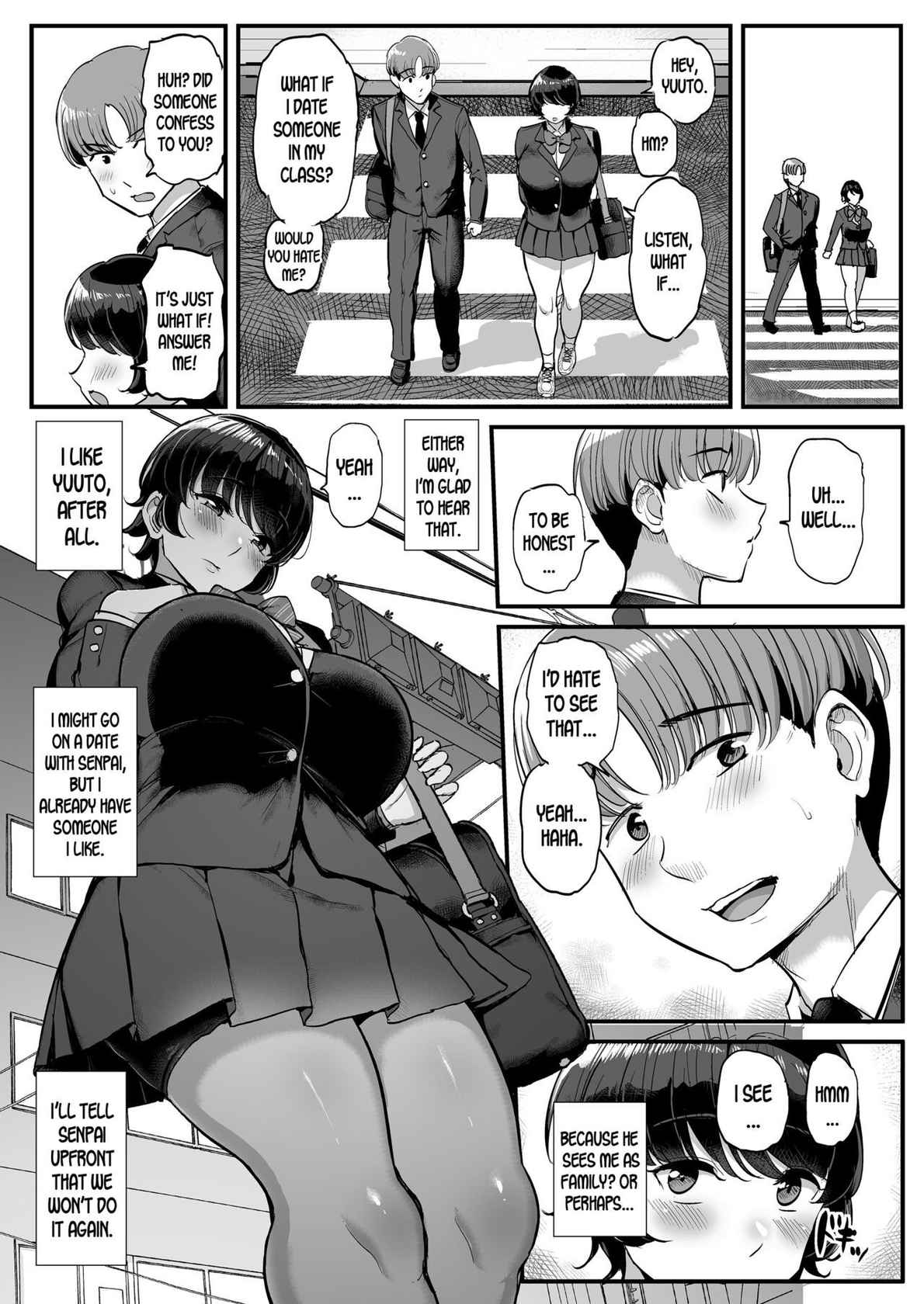 [Sanman Sanzen Koiking (Tyranu)] Boyish Kanojo wa Senpai no Iro ni Somaru [English] [desudesu]