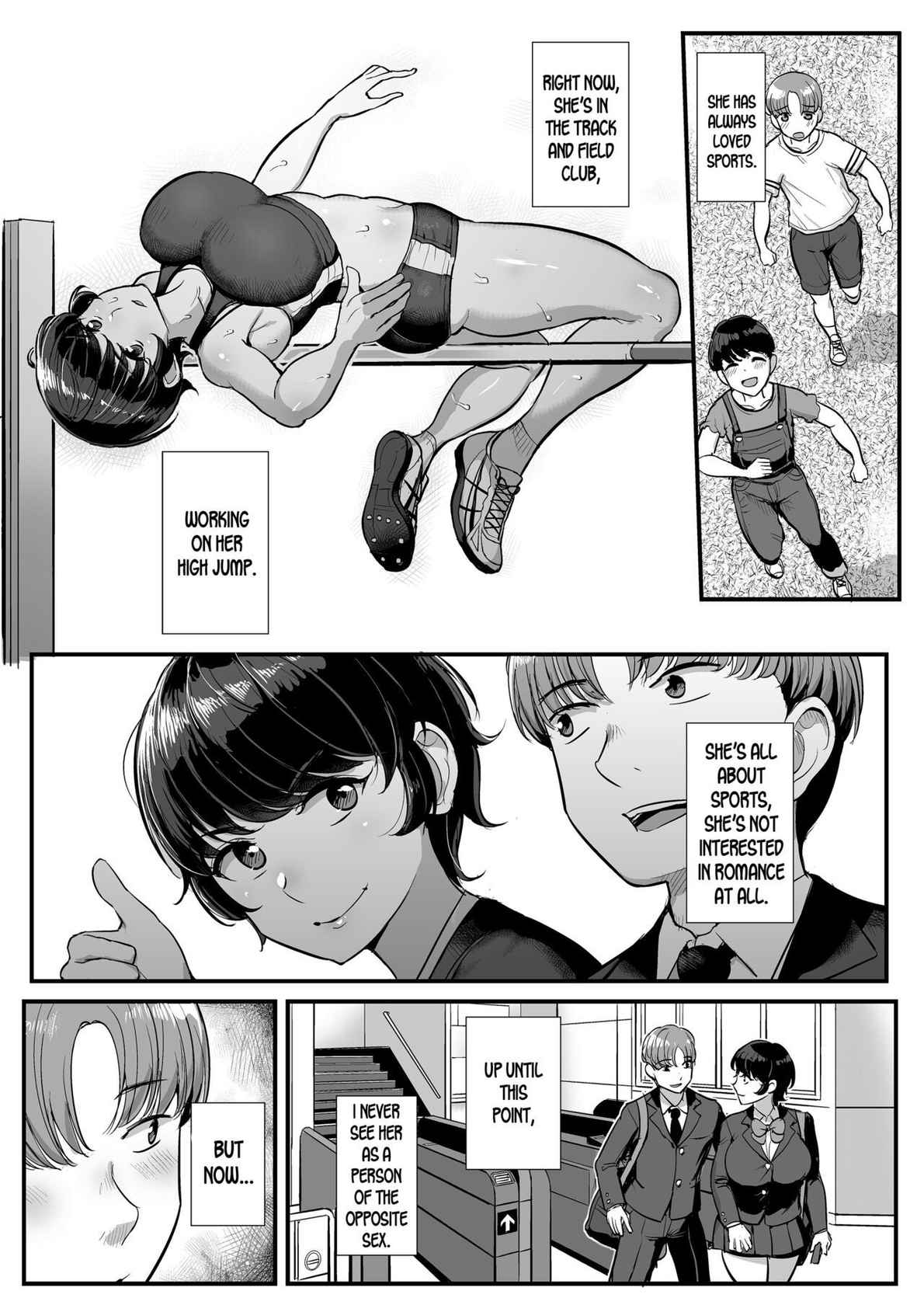 [Sanman Sanzen Koiking (Tyranu)] Boyish Kanojo wa Senpai no Iro ni Somaru [English] [desudesu]