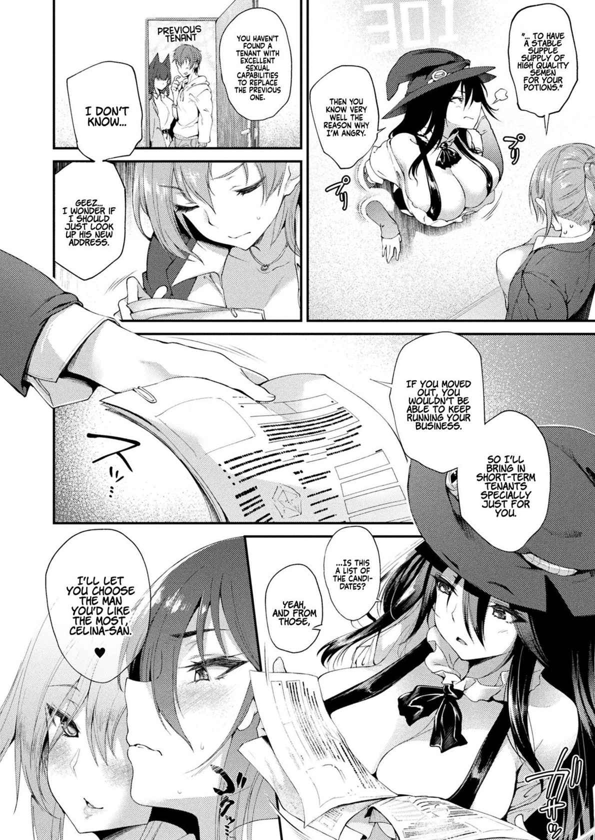 [Oohira Sunset] Welcome to the Residence with a Glory Hole. Room 301 Witch Celina’s Case 1-2 [English] [Coffedrug] [Digital] (decensored)