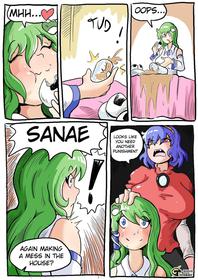 [Tuteheavy] Sanae Punishment (Touhou Project) [English]