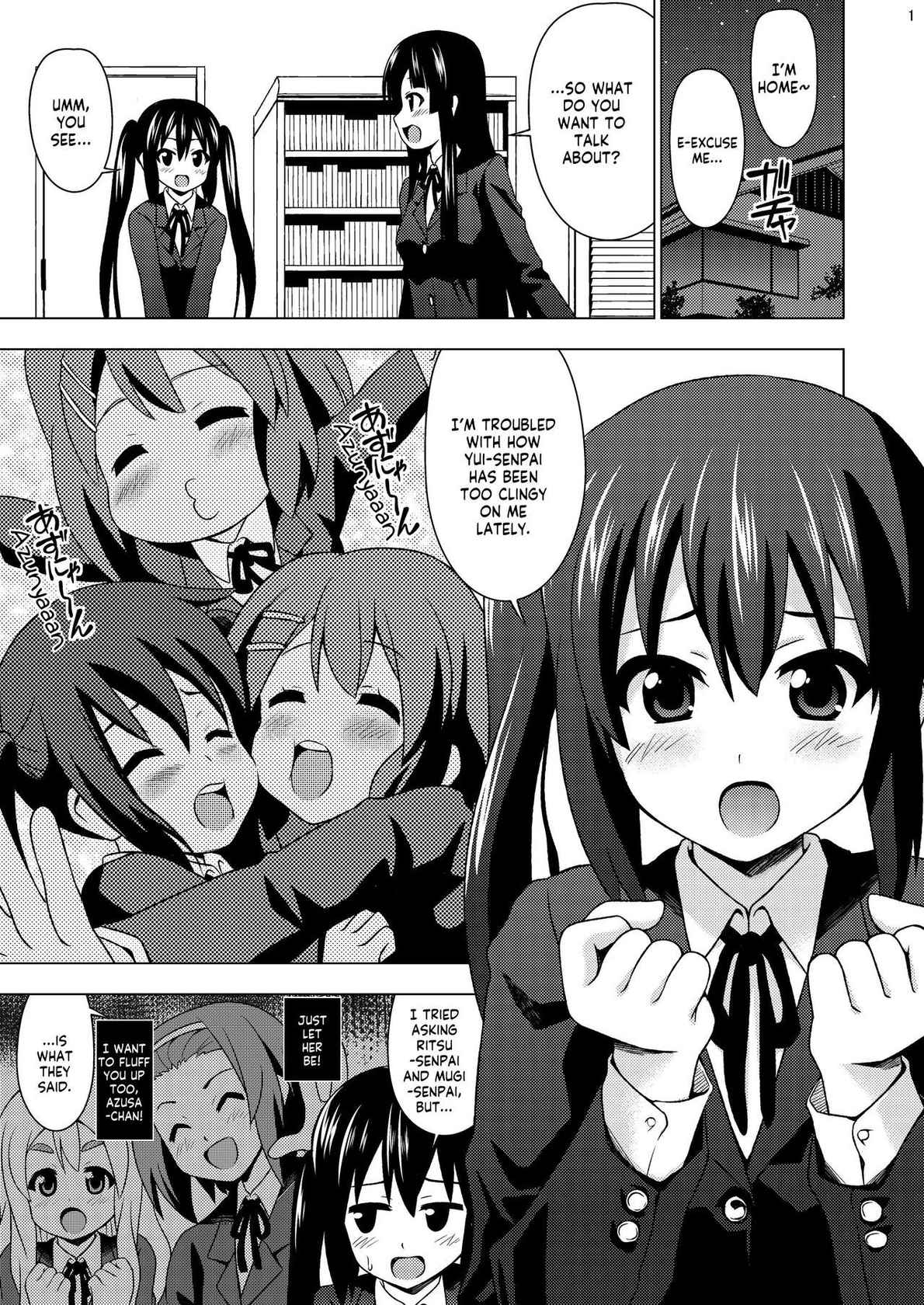 [Haresaku (KEN)] Mio Azu Yuri Yuri (K-ON!) [English] [GenericWeeb]