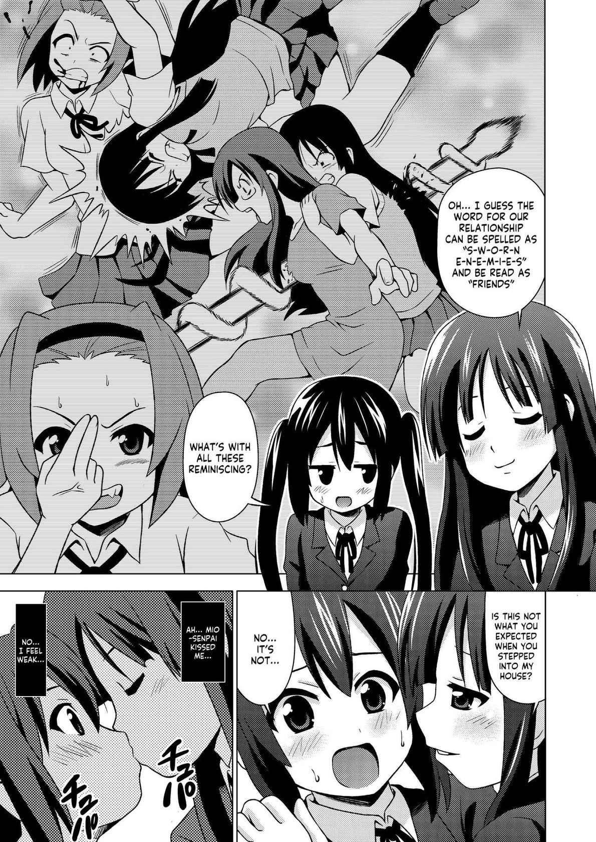 [Haresaku (KEN)] Mio Azu Yuri Yuri (K-ON!) [English] [GenericWeeb]