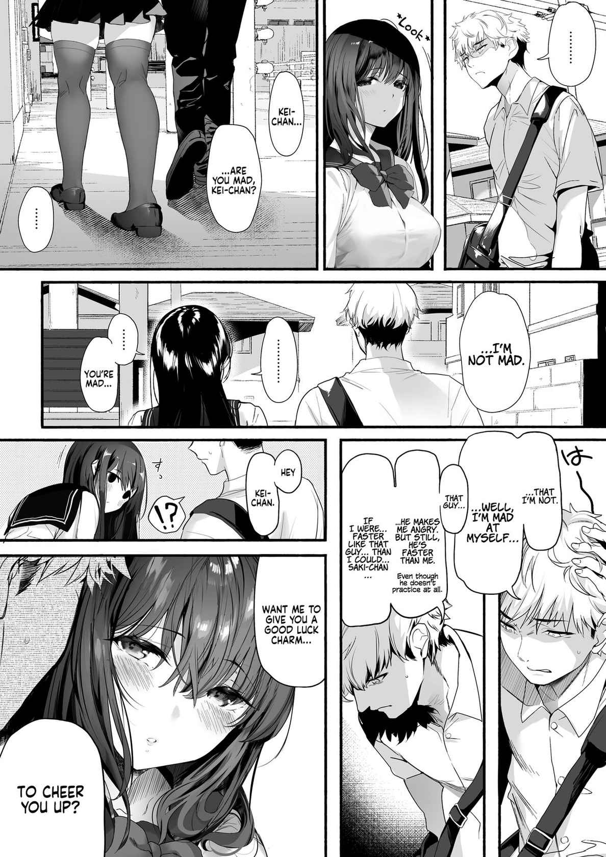 [Kansai Gyogyou Kyoudou Kumiai (Marushin)] Suieibu no Seisokei Osananajimi ga DQN ni Moteasobareru Ichibushijuu | The Whole Story of My Neat Childhood Friend in the Swimming Club Being Toyed With by a Dumbass  [English] [Coffedrug] [Digital]