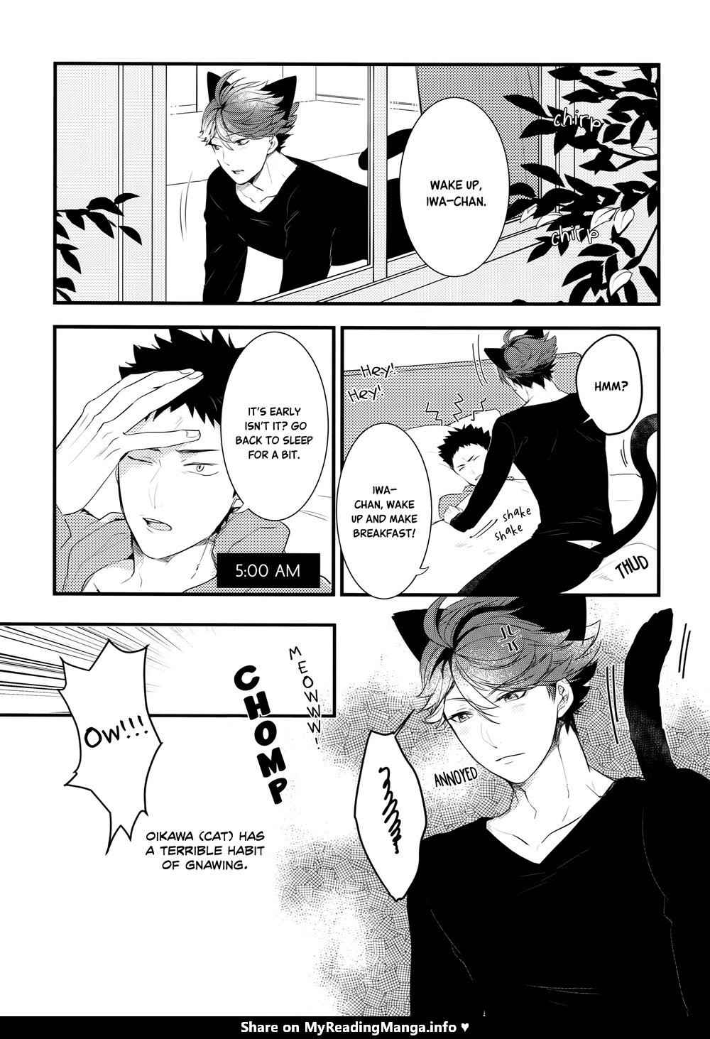 (C93) [Rototika (Kamishi Yue)] Iwa-chan no Neko ni Naritai 2 (Haikyuu!!) [English]