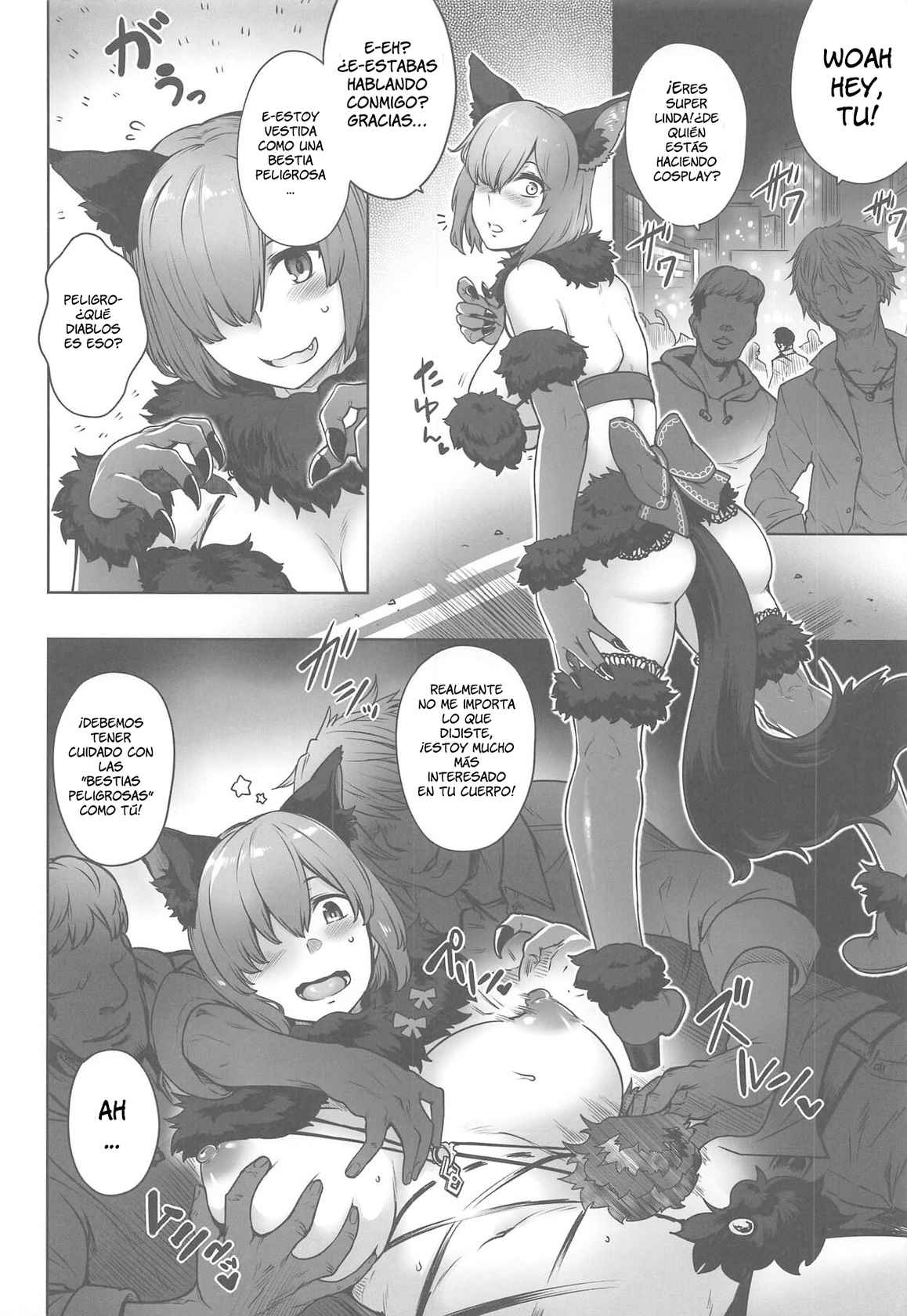 (C95) [Torano Ori (Toritora)] Dosukebe Halloween Parade (Fate/Grand Order) [Spanish] [Allen Translations]