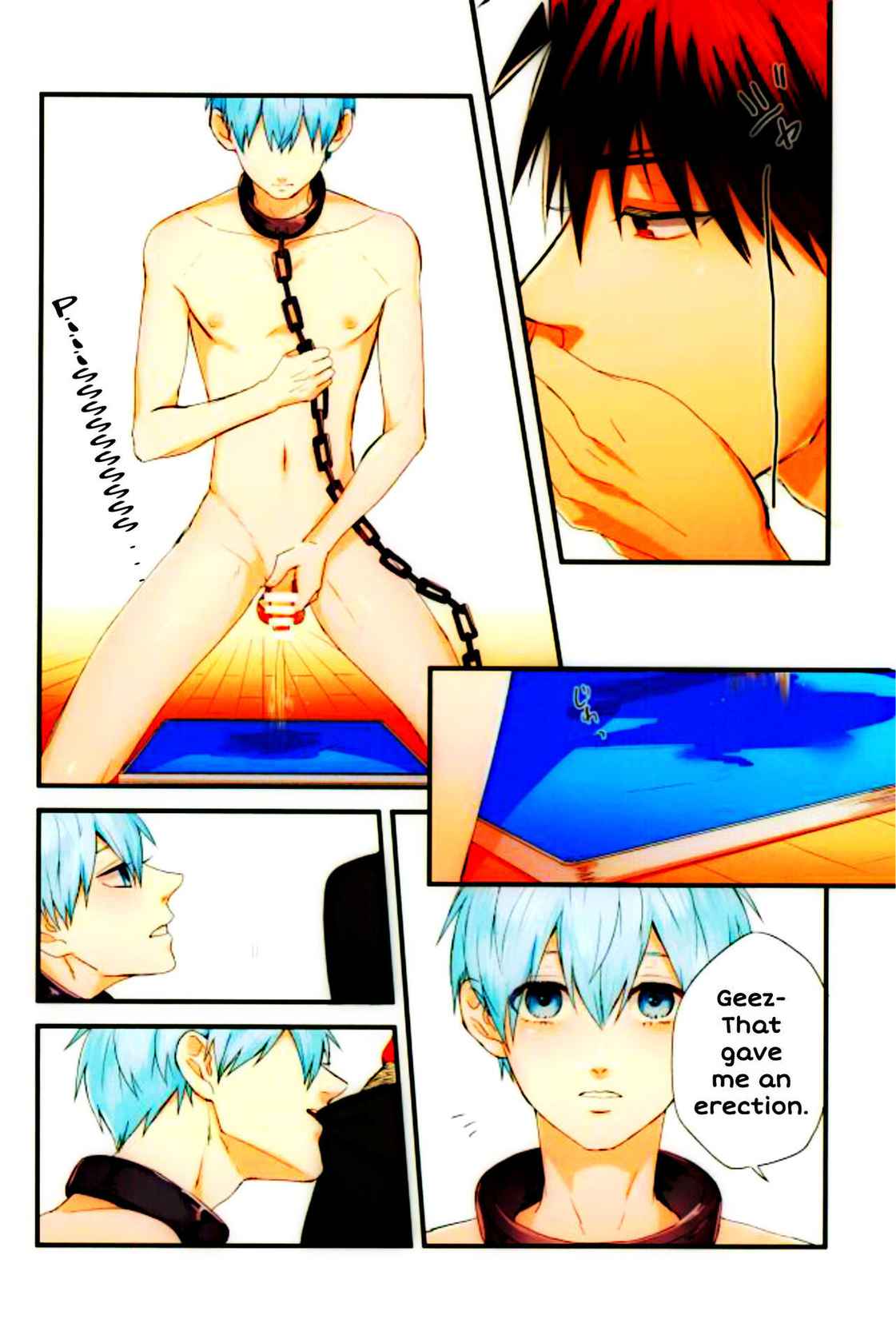 Whose Hand Pulls the Collar (Kubiwa wa dare no te ni)(Kuroko's Basketball)[Fuzai no Yamada][ENGLISH][SpookyLatte]