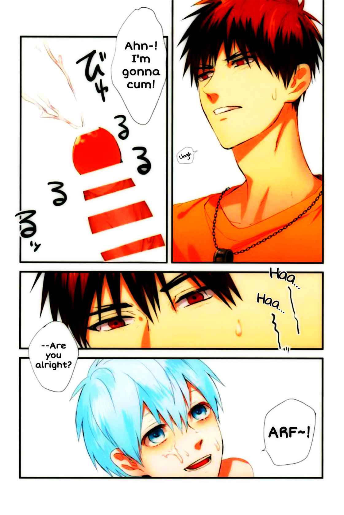 Whose Hand Pulls the Collar (Kubiwa wa dare no te ni)(Kuroko's Basketball)[Fuzai no Yamada][ENGLISH][SpookyLatte]