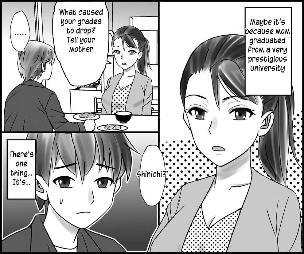 [Toshiue Jukujo no Miryoku] Okaa-san to Himitsu no Juken Benkyou | Exam Study Secret with Mom [English] [innyinny]