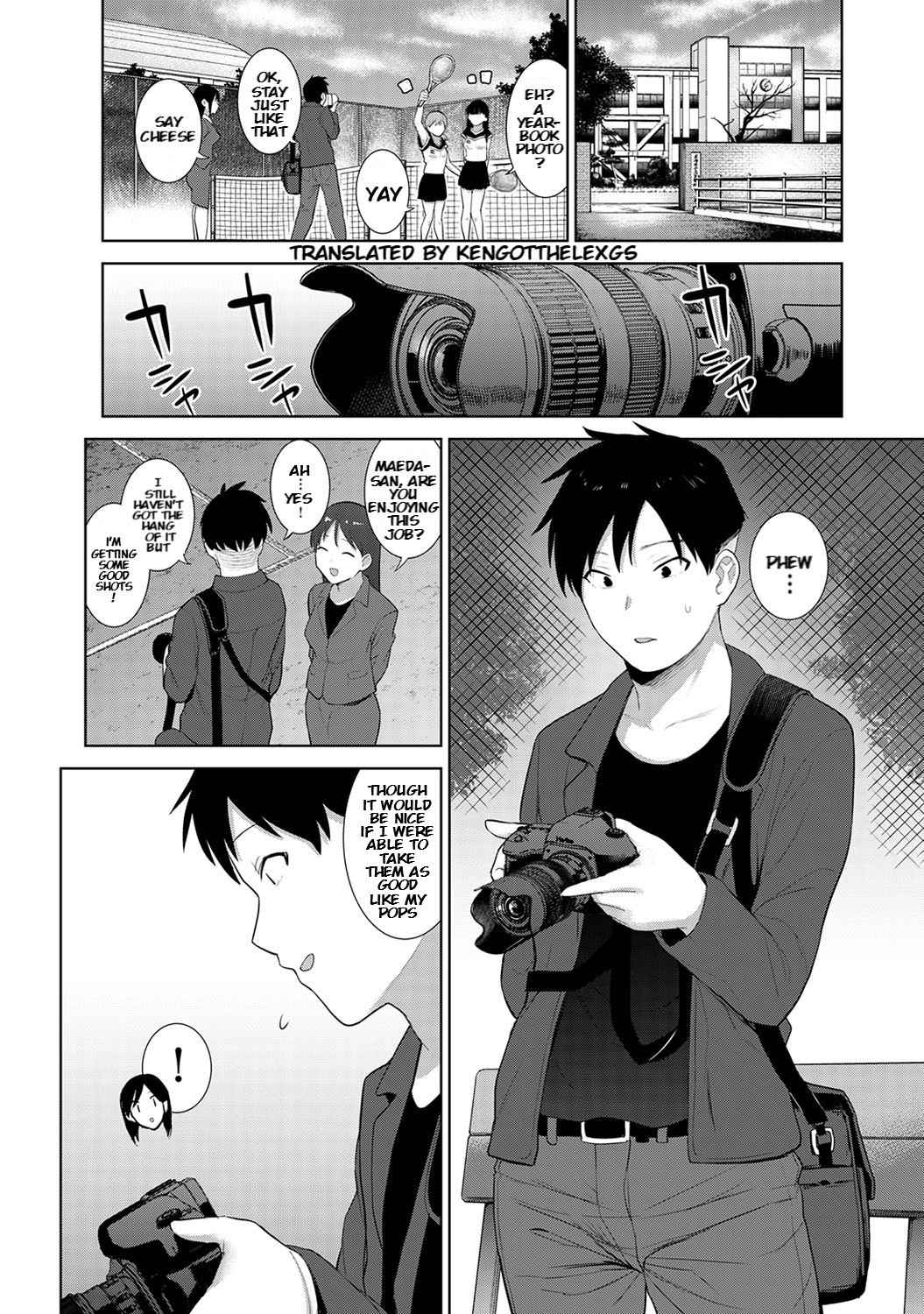 [Azuse] SotsuAl Cameraman to Shite Ichinenkan Joshikou no Event e Doukou Suru Koto ni Natta Hanashi | A Story About How I Ended Up Being A Yearbook Camerman at an All Girls' School For A Year Ch. 1 (COMIC Ananga Ranga Vol. 64) [English] [KenGotTheLexGs]<s