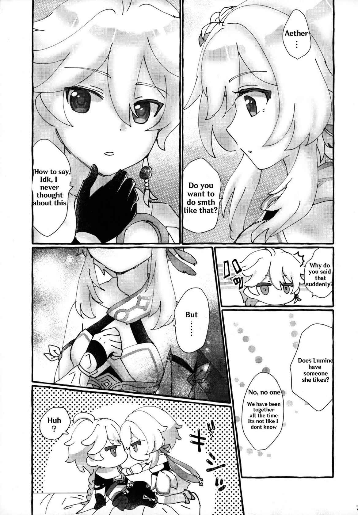 (Kami no Eichi) [Cotton Candy (Wataame)] Futari de Manegoto. (Genshin Impact) [English] POOR TRANSLATION