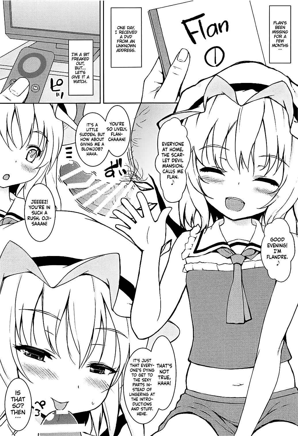 (Reitaisai 15) [Ichio-ya (Ichio)] Enkou NTR Flan-chan | Compensated Dating NTR Flan-chan (Touhou Project) [English] [cutegyaruTL]