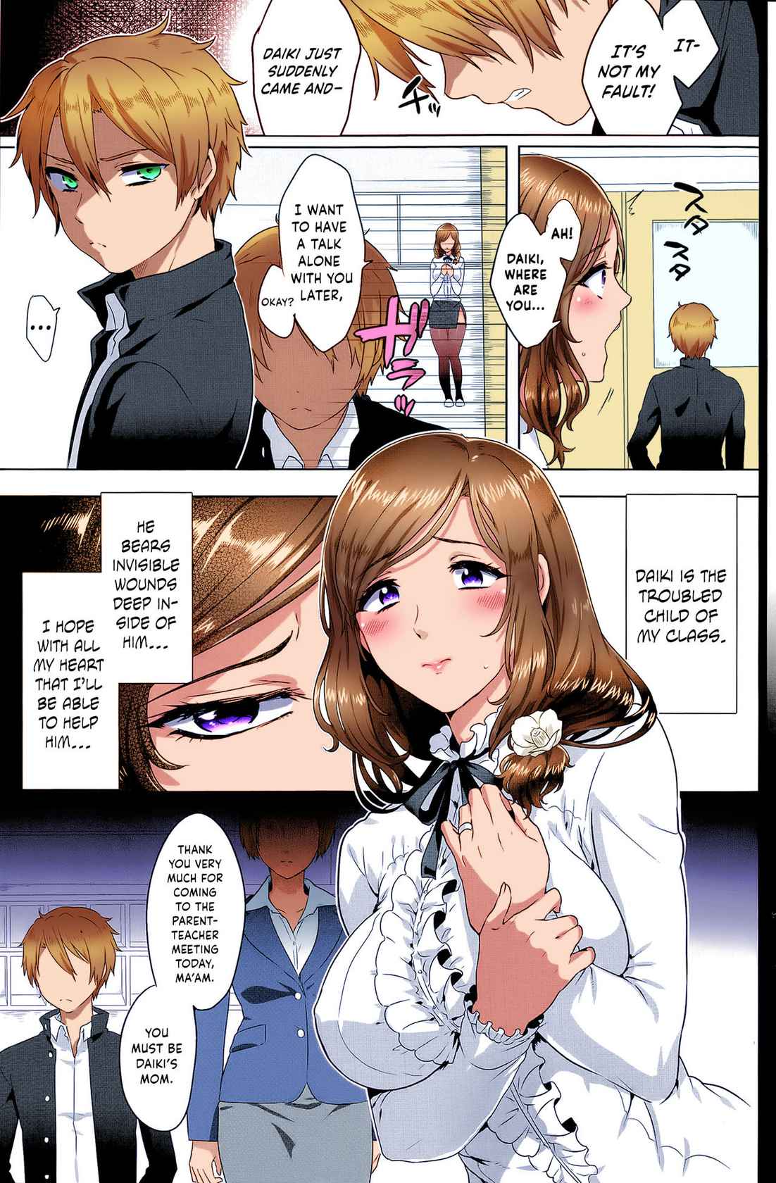 [Ikezaki Misa] Risouteki Communication, Ideal Communication (COMIC SIGMA 2014-07 Vol.80) [ENG] [Colorized] [Hen_Colorist]