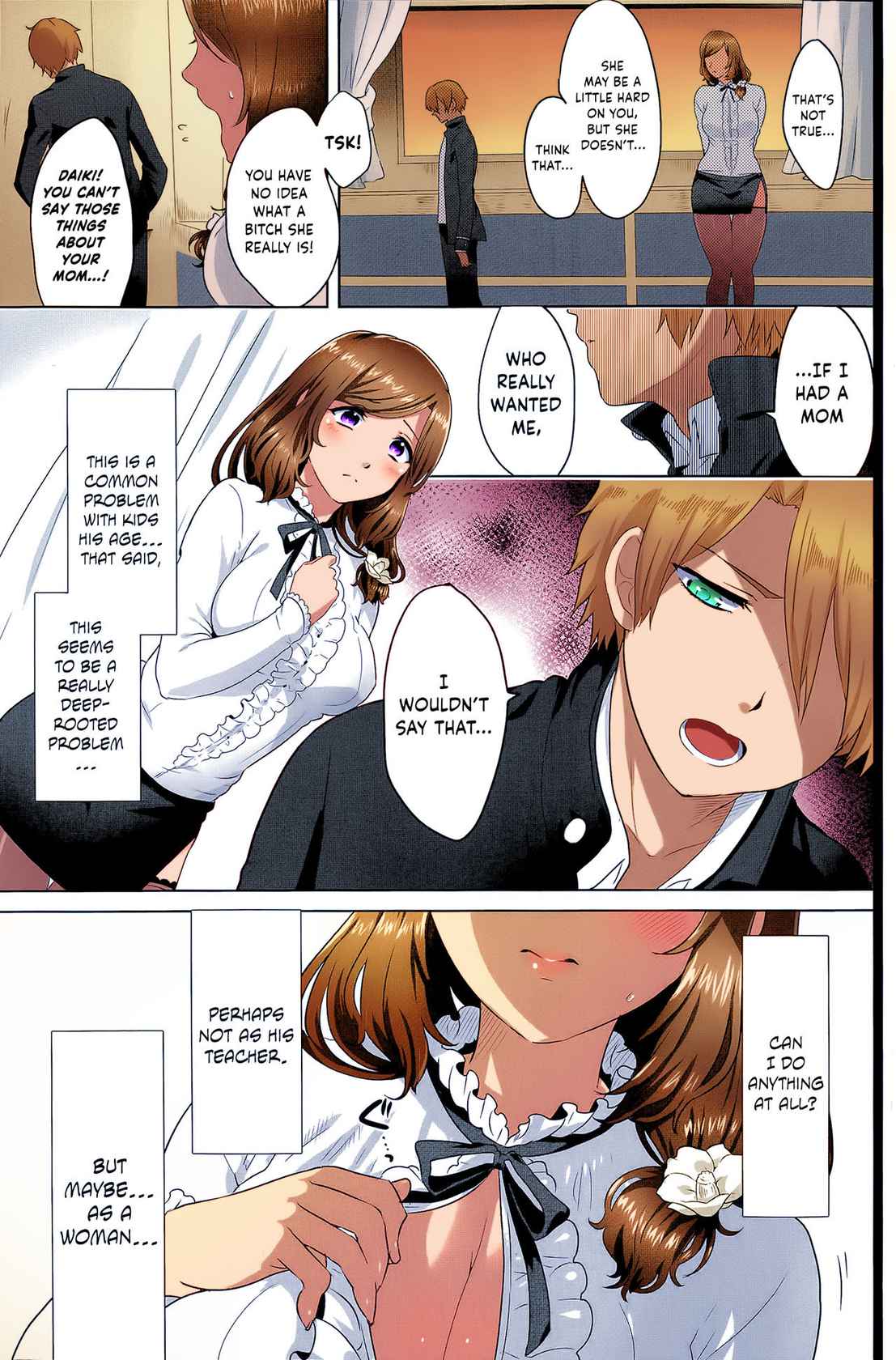 [Ikezaki Misa] Risouteki Communication, Ideal Communication (COMIC SIGMA 2014-07 Vol.80) [ENG] [Colorized] [Hen_Colorist]