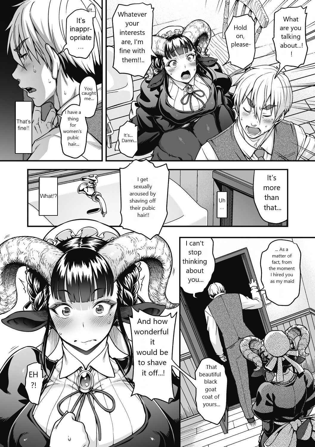 [Jun] Koisuru Kuroyagi | Love Shaving Black Goat (COMIC GAIRA Vol. 09) [English] [Bastander]