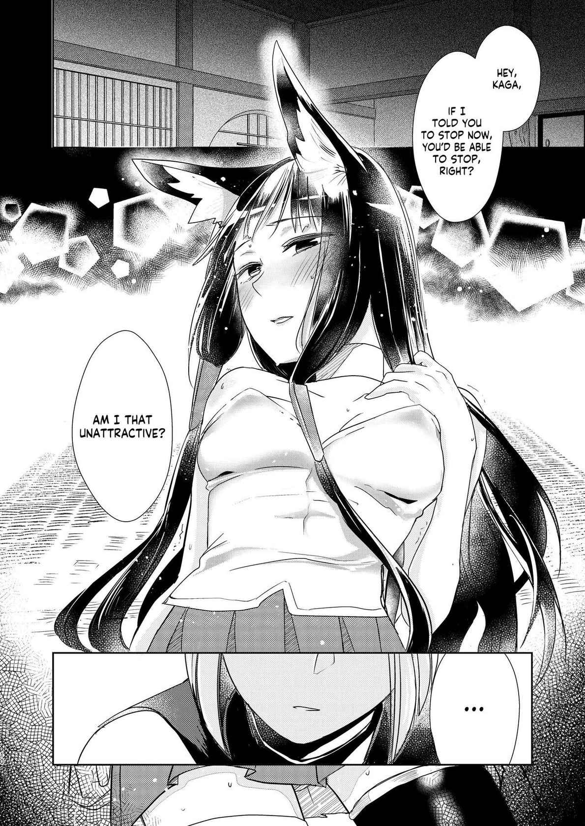 [Yuribatake Bokujou (Kon)] Shitataru kara, Tabete Hoshii. | I want you to eat me because it drips. (Azur Lane) [English] [Usr32] [Digital]