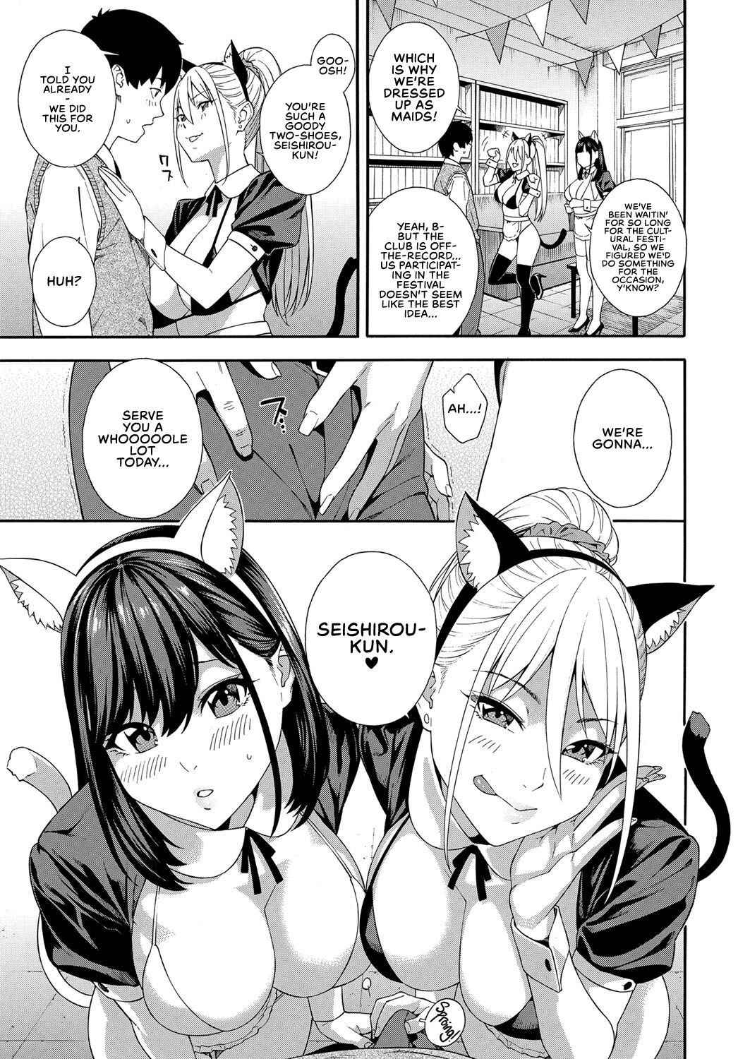 [Zonda] Fellatio Kenkyuubu Ch. 3 | Blowjob Research Club Ch. 3 (COMIC Mugen Tensei 2022-02) [English] [Sloppy Seconds] [Digital]