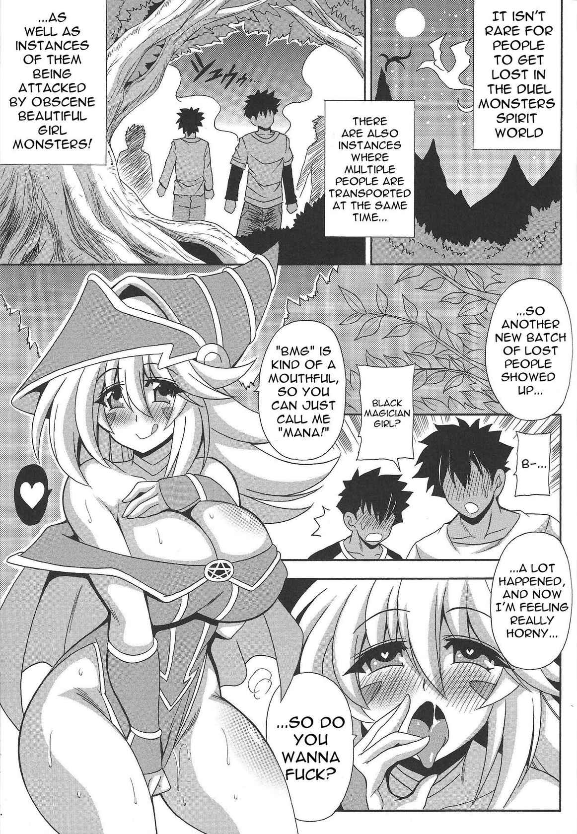 (C97) [Leaz Koubou (Oujano Kaze)] BMG to Pakopako Shiyou | Having Sex With Dark Magician Girl (Yu-Gi-Oh!) [English] {Doujins.com}