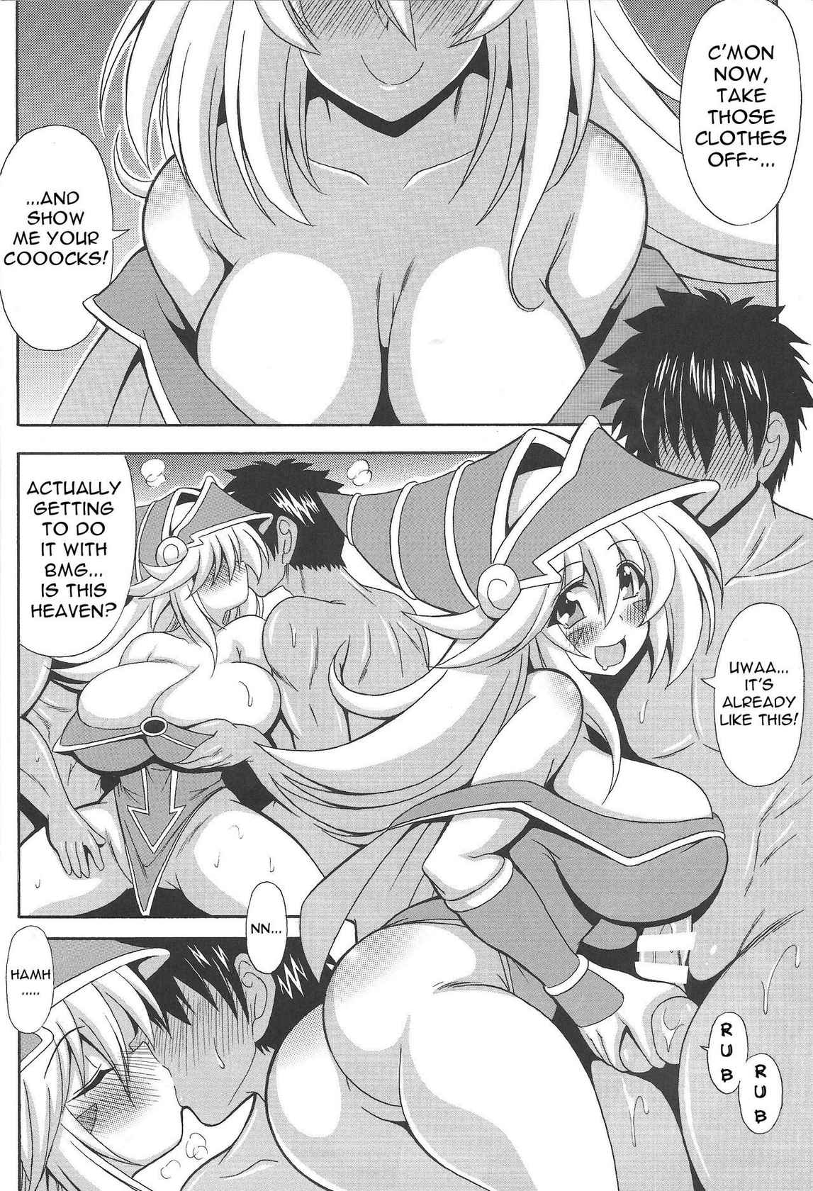 (C97) [Leaz Koubou (Oujano Kaze)] BMG to Pakopako Shiyou | Having Sex With Dark Magician Girl (Yu-Gi-Oh!) [English] {Doujins.com}