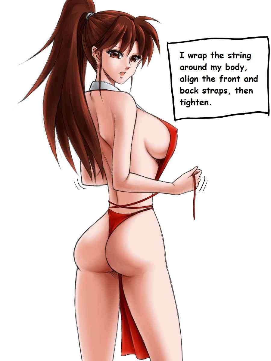 [H@ruki] How Mai Shiranui gets ready for a fight! (King of Fighters) [English]