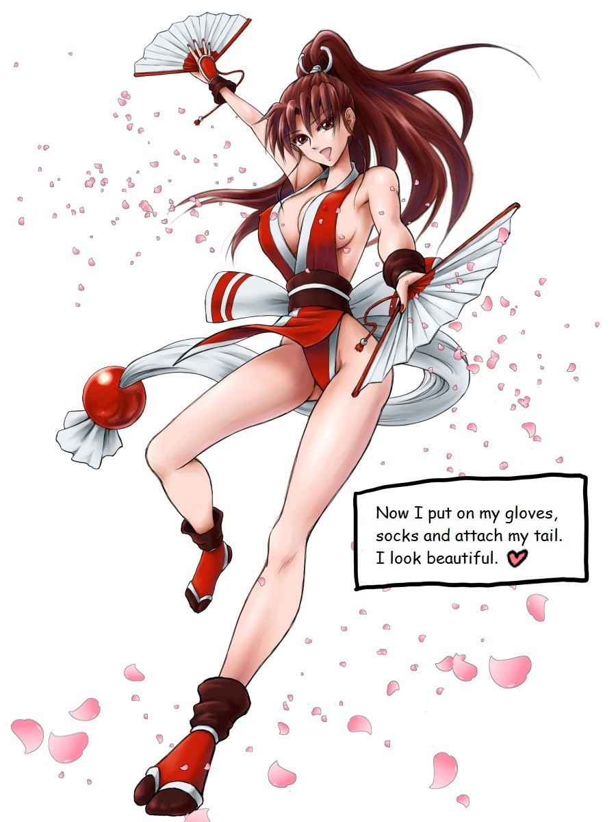 [H@ruki] How Mai Shiranui gets ready for a fight! (King of Fighters) [English]