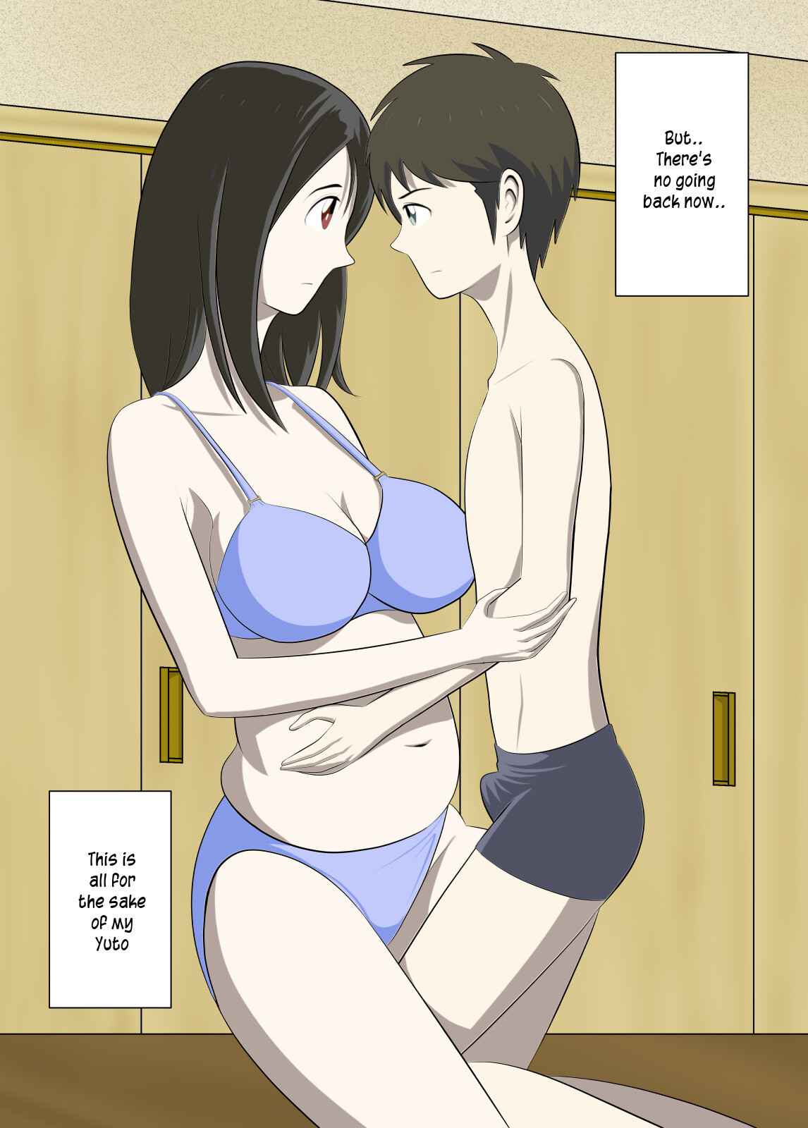 [WXY COMICS] Toaru Jijou kara SEX Suru Hame ni Nari, Hontou ni Hamechatta Toaru Oyako no Ohanashi | Mother and son pushed into having sex... [English] [innyinny]