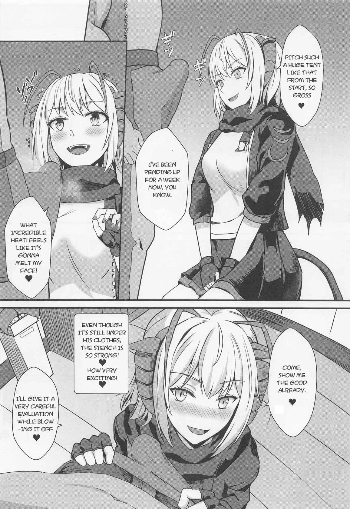 [Kaokuba (Shinyashiki)] Akuma e no Kumotsu (Arknights) [English]