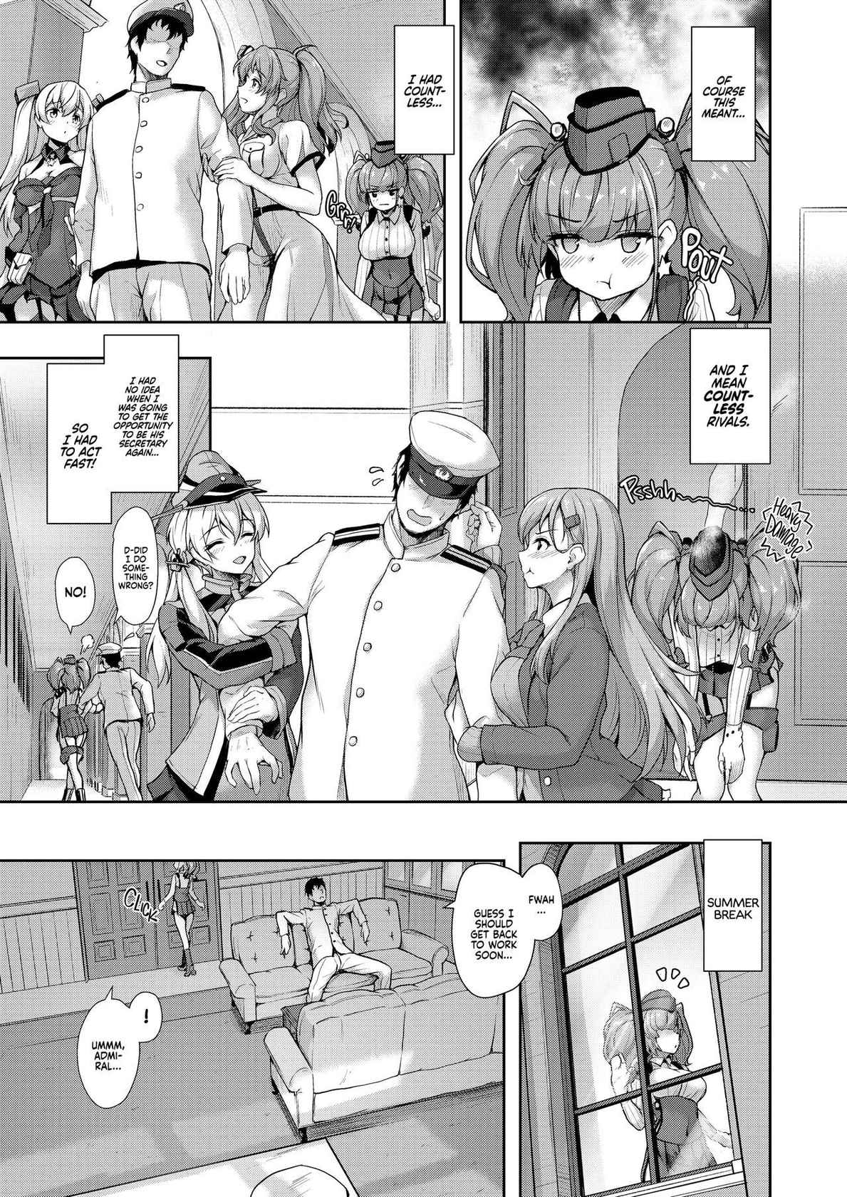 [Yusaritsukata (Awayume)] Atlanta to no Ichinichi o... | A Day With Atlanta (Kantai Collection -KanColle-) [English] {2d-market.com} [Decensored] [Digital]