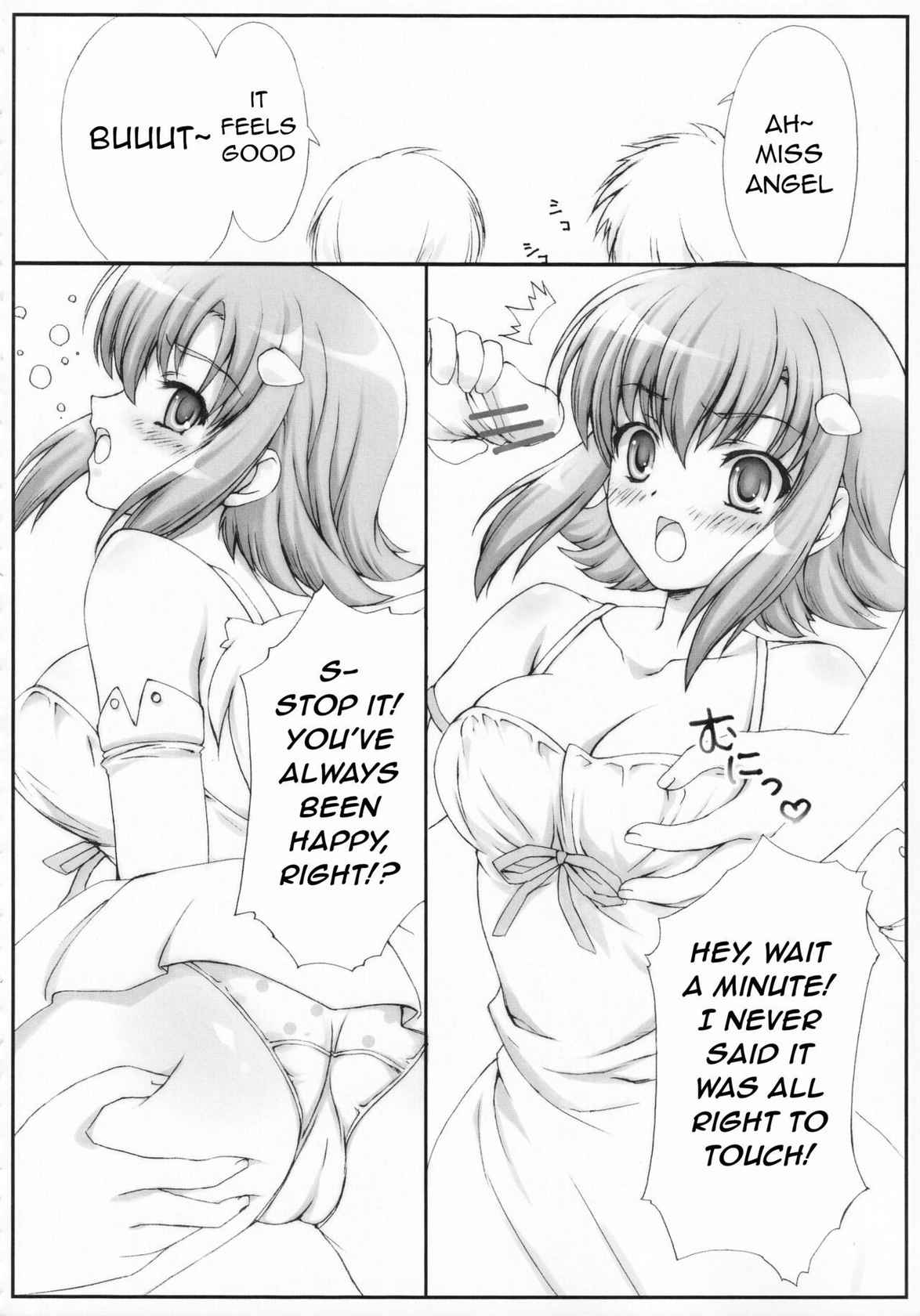 (Kyonyuukko 7) [Nishiogi Koubou (Kenmochi Ena)] Mizutama Tenshi | Polka Dots Angel (Queen's Blade) [English] [q91]