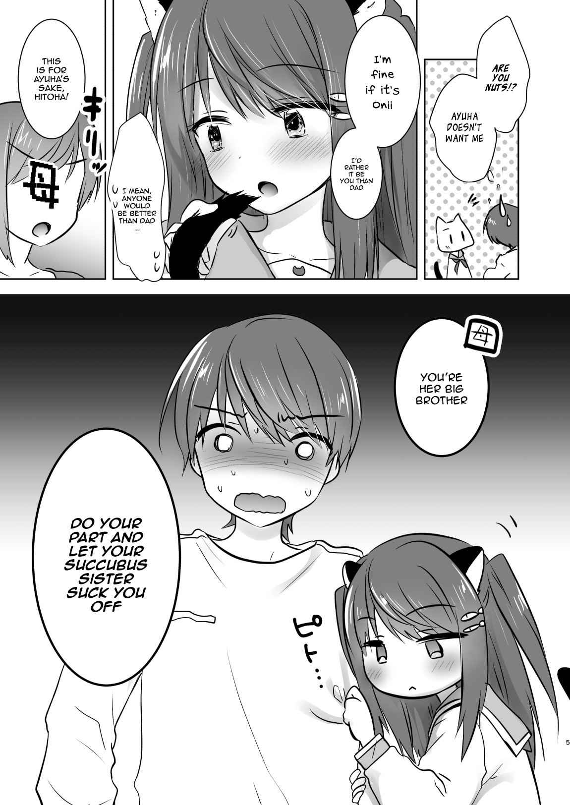 [Aqua Drop (Mikami Mika)] Imouto ga Succubus ni Natta node Oya Kounin de Sex Shimasu [Digital] [English] [TQM_Translations]