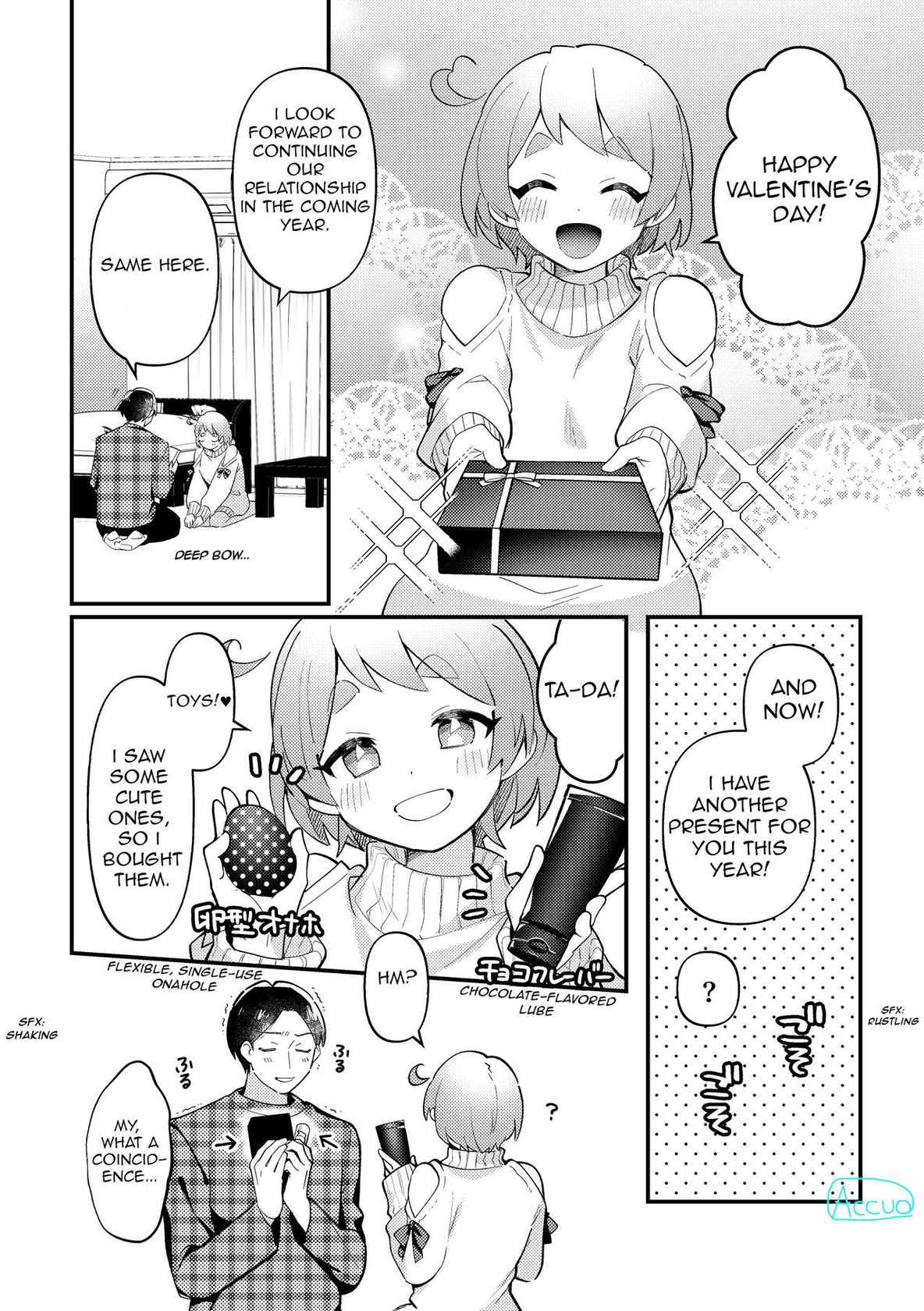 [Toketa Ice no Futa no Ura (Sakuraba Rokusuke)] Valentine no Present de Issho ni Asobu Kai | The Times We Play With Our Valentine's Day Presents [English] [Digital]