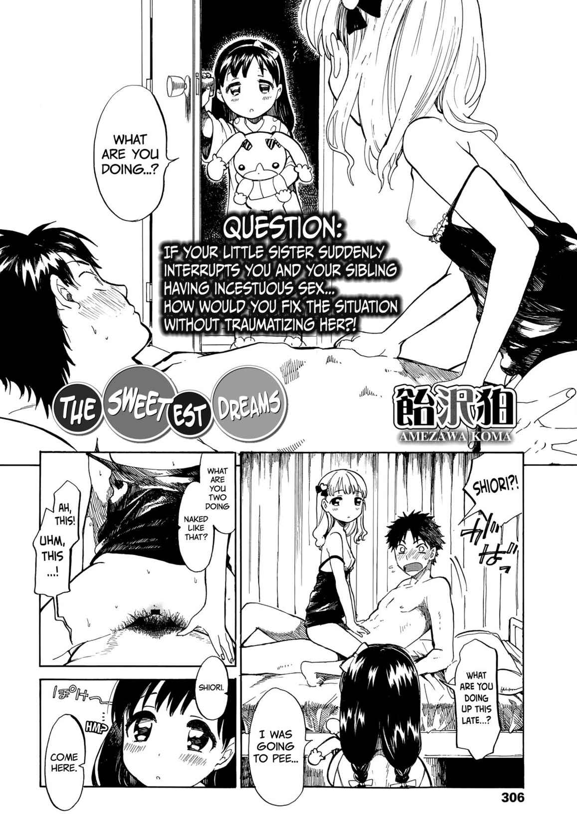 [Amezawa Koma] Amai Yume no Aji | The Sweetest Dreams (COMIC LO 2015-01) [English] =TV=