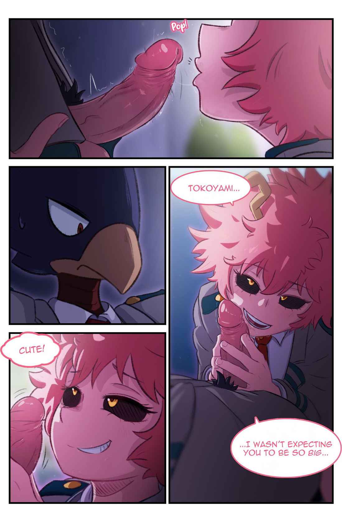 My Hero Academia - "As Thanks" Mina x Tokoyami [GreatM8]