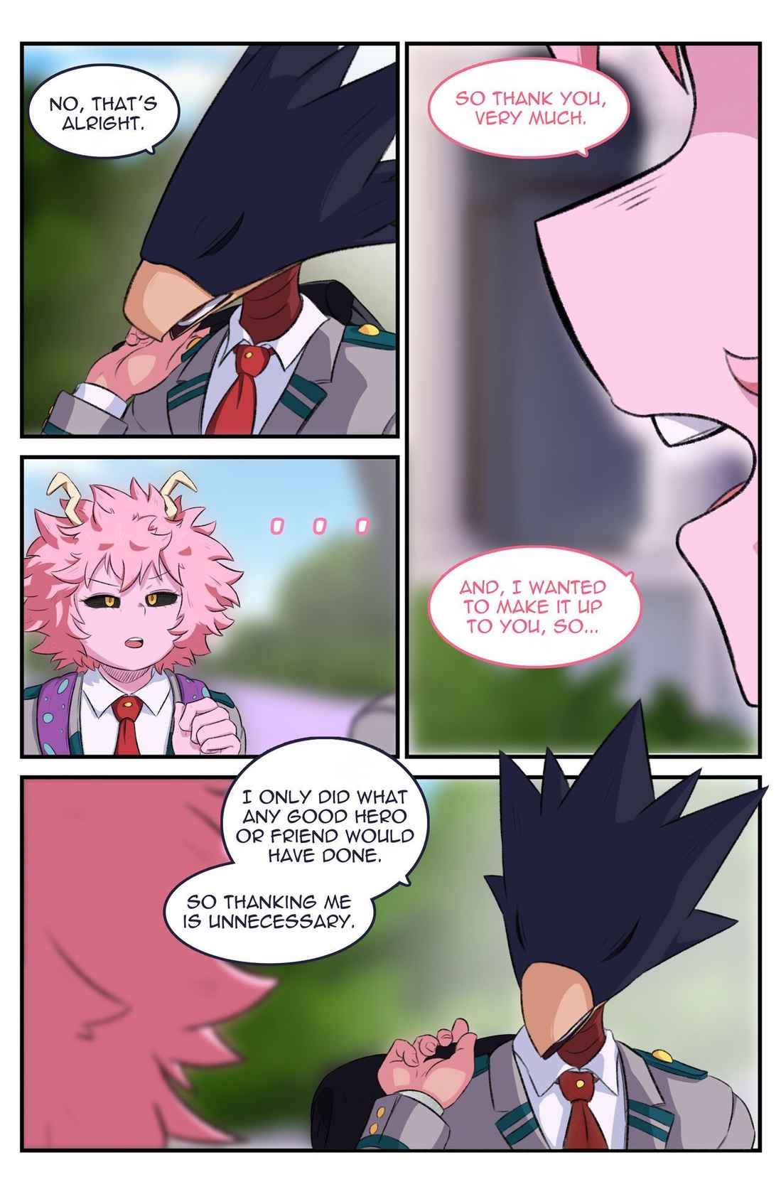 My Hero Academia - "As Thanks" Mina x Tokoyami [GreatM8]