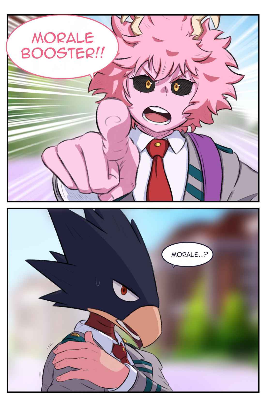 My Hero Academia - "As Thanks" Mina x Tokoyami [GreatM8]